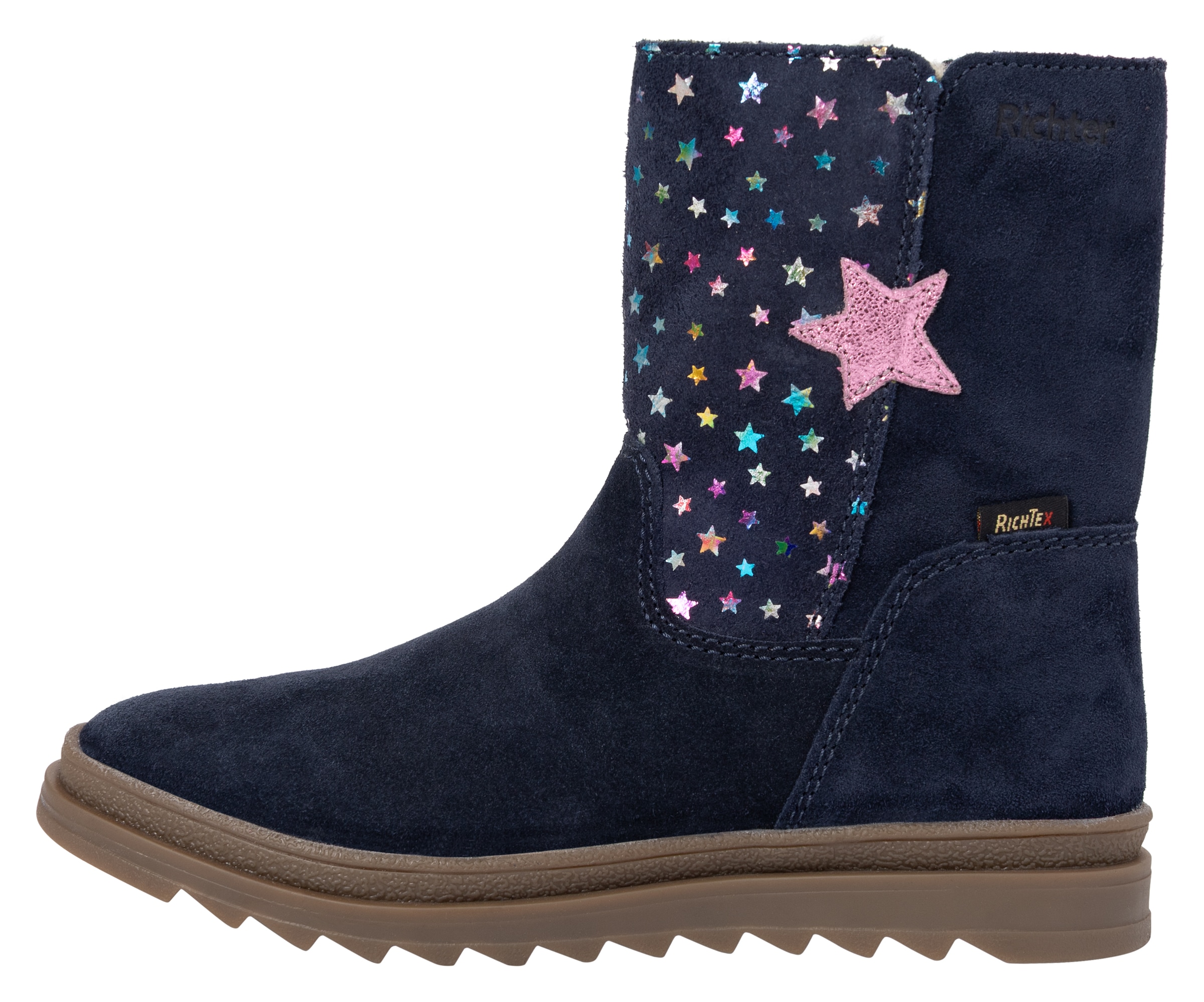 Richter Stiefel »Anna«  Winterboots mit Glitzersternen, Grössenschablone zum Download