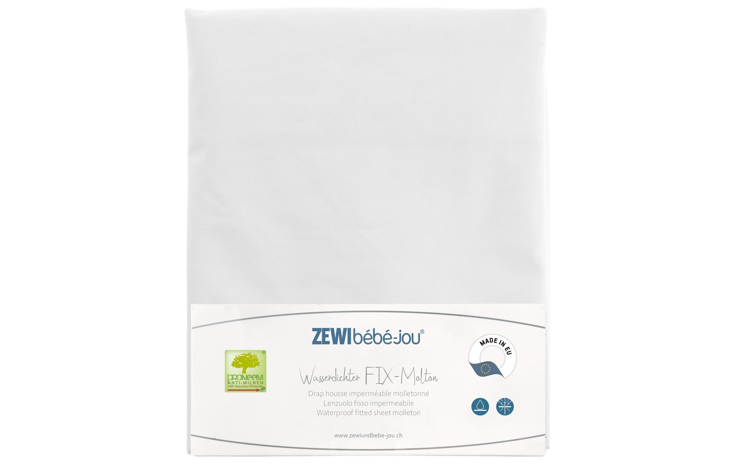 Image of ZEWI bébé-jou Matratzenschutzbezug "Fix-Mol"