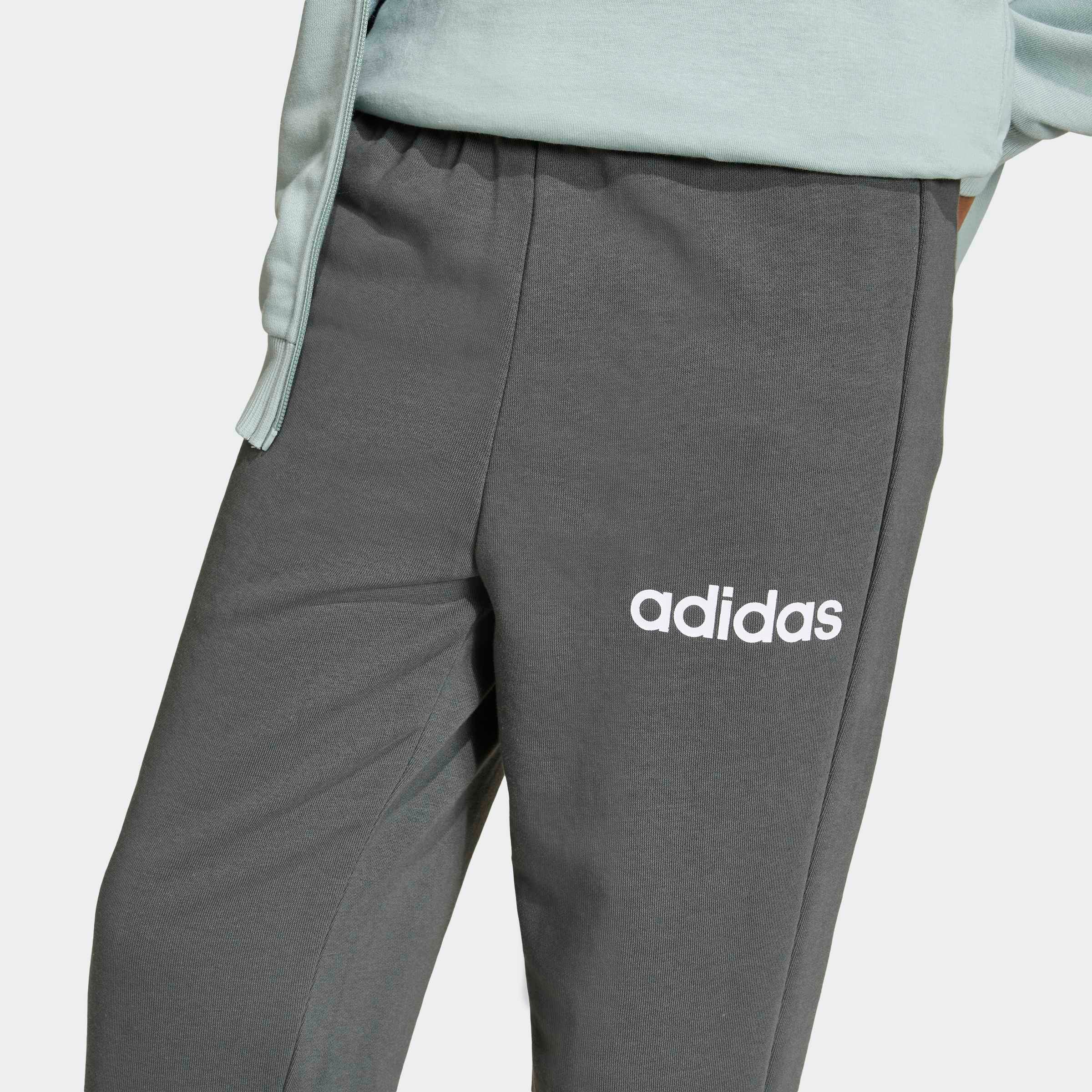 adidas Sportswear Combinaison d'entraînement »ESSENTIALS KINDER« 2 pièces zweiteilig, aus Baumwolle und Polyester, weiches French Terry
