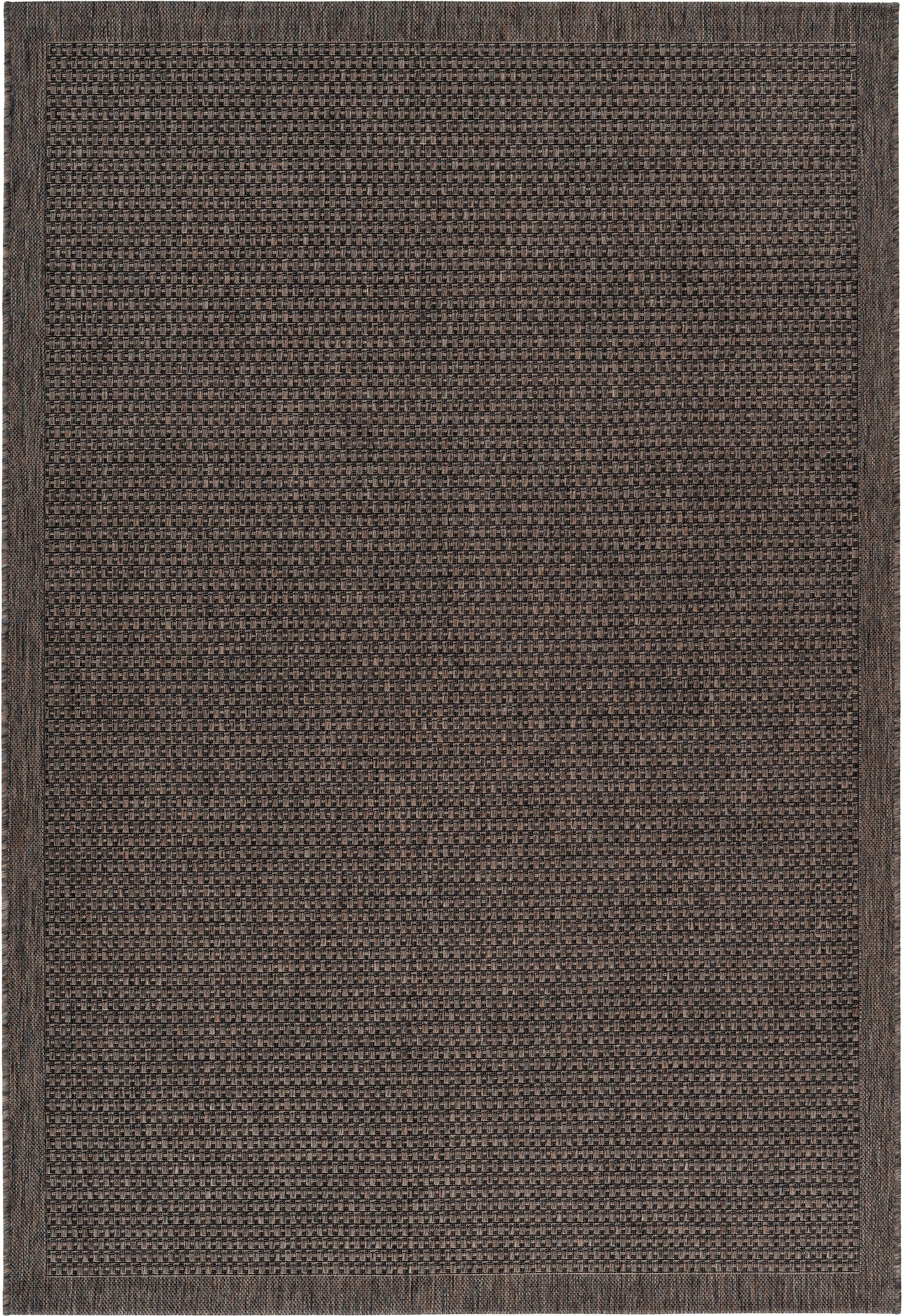 calo-deluxe Teppich »Perugia 1060«, rechteckig, 7 mm Höhe, In- und Outdoor geeignet, Wohnzimmer