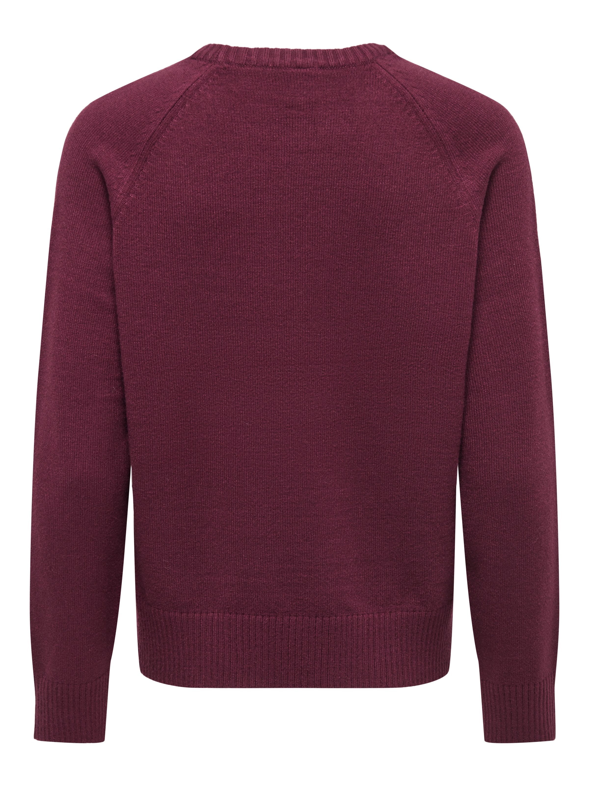 ONLY Pull en tricot »ONLPRINCESS LS O-NECK RAGLAN KNT NOOS« mélange viscose, coupe régulière
