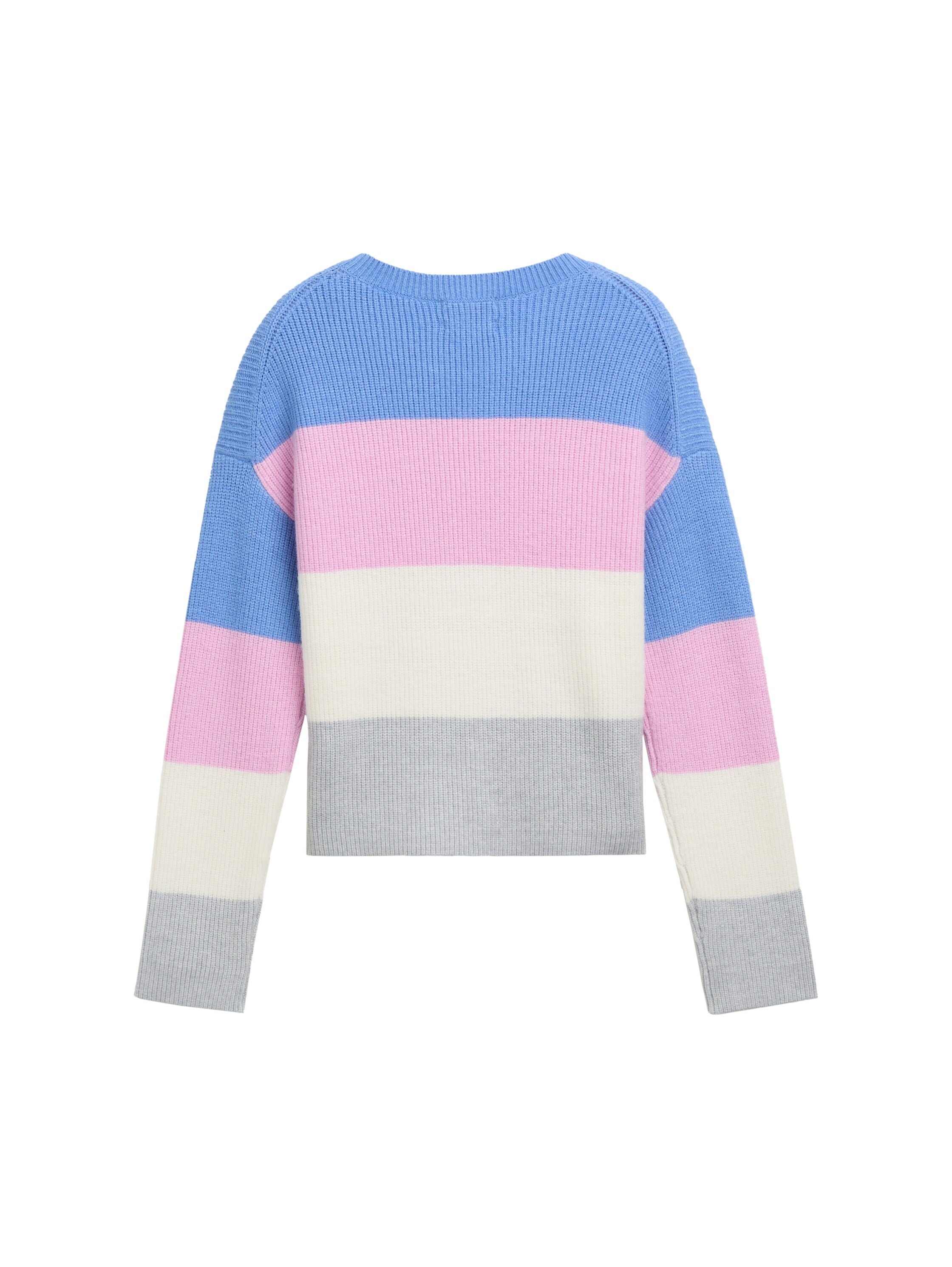 TOM TAILOR Strickpullover, mit Colour Blocking