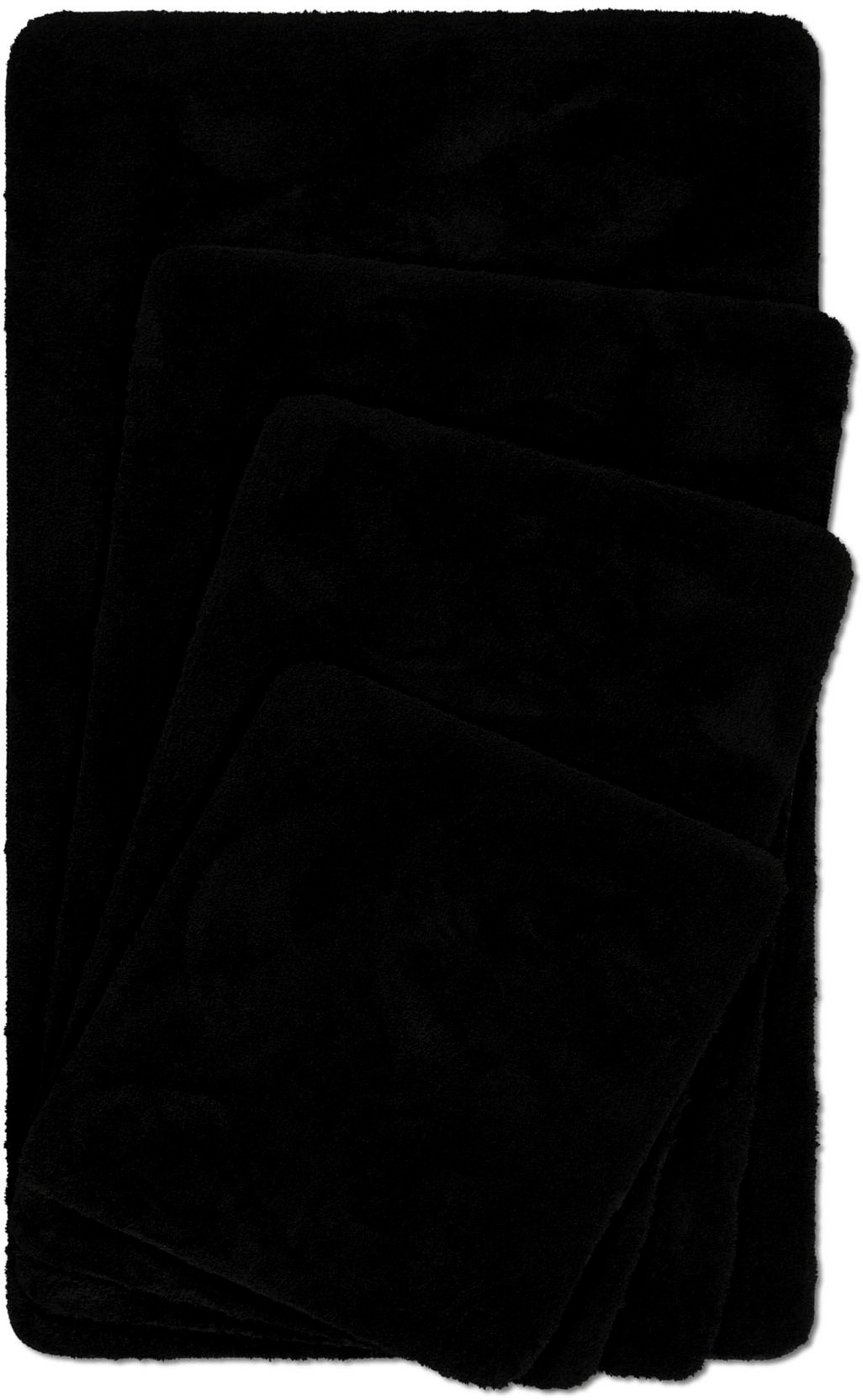 Wecon home Basics Badematte »Joris«, rutschhemmend beschichtet, strapazierfähig, waschbar, viele Grössen, Badezimmerteppich, uni