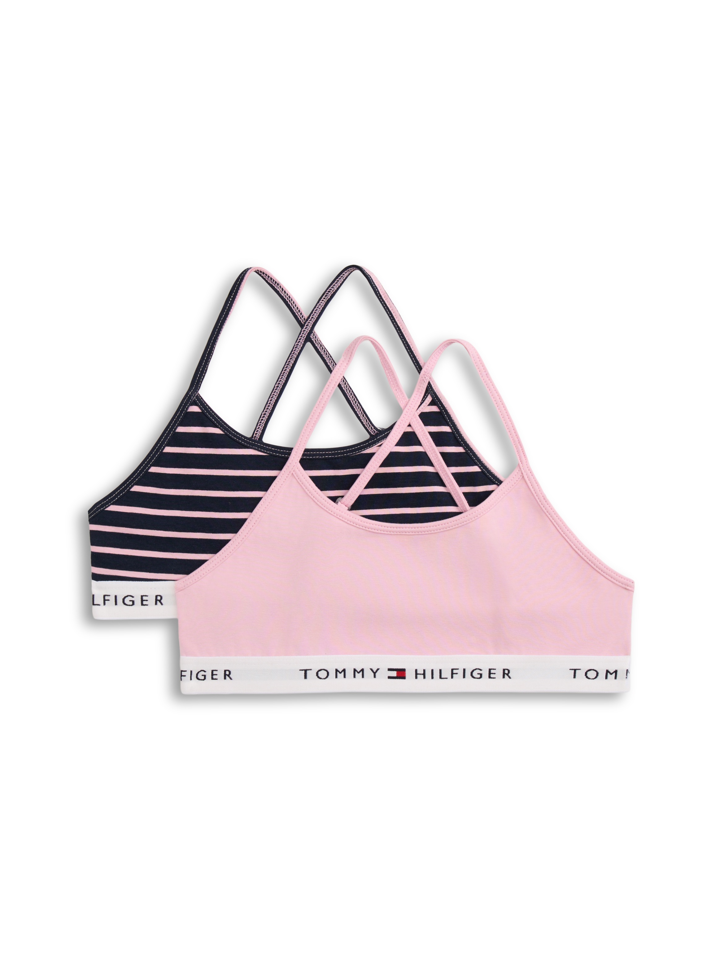 Image of Tommy Hilfiger Underwear Bralette "2PK STRAPPY BRALETTE PRINT" Packung, 2er, 2 mit Logobund