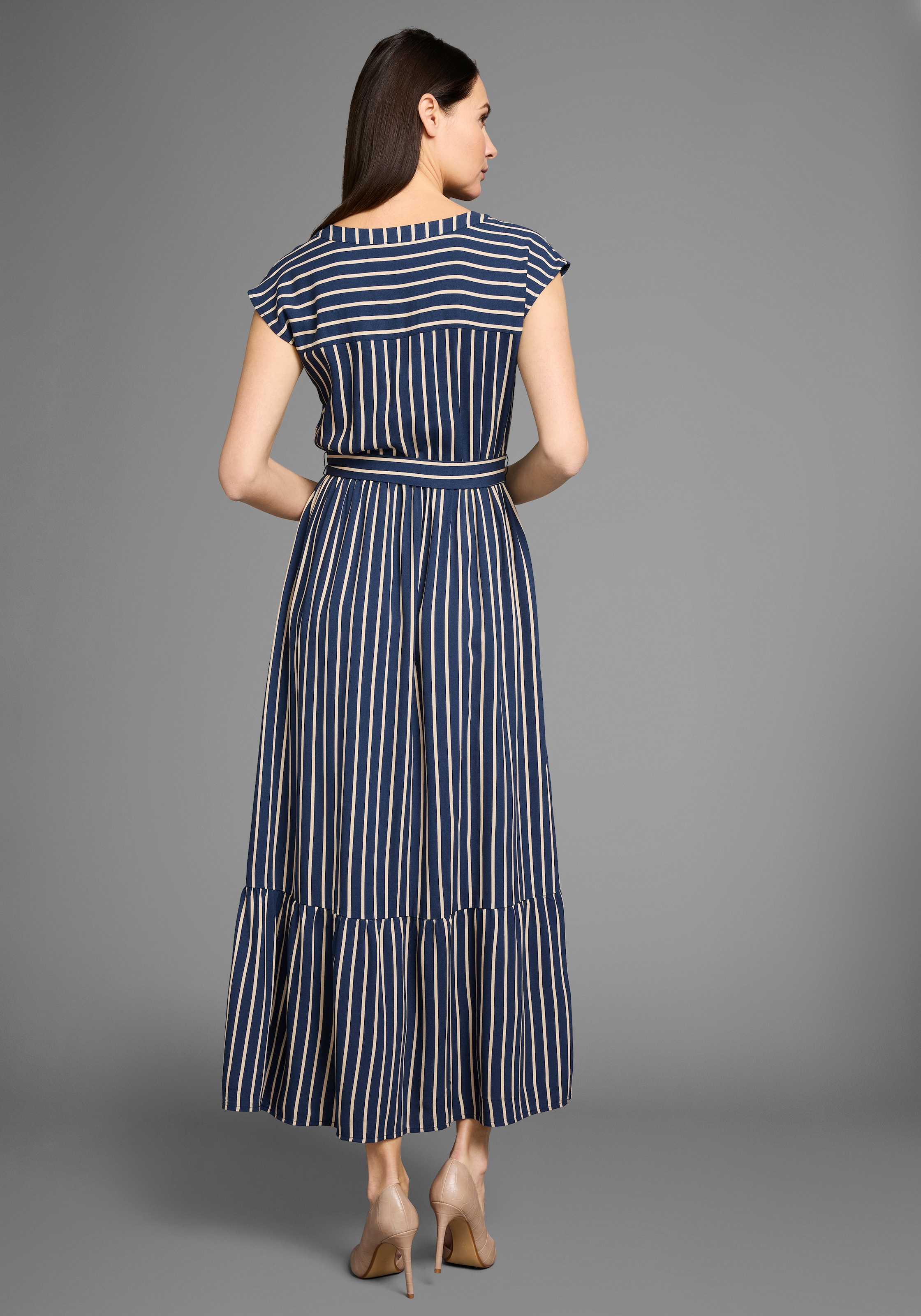 HECHTER PARIS Midikleid, mit Bindeband