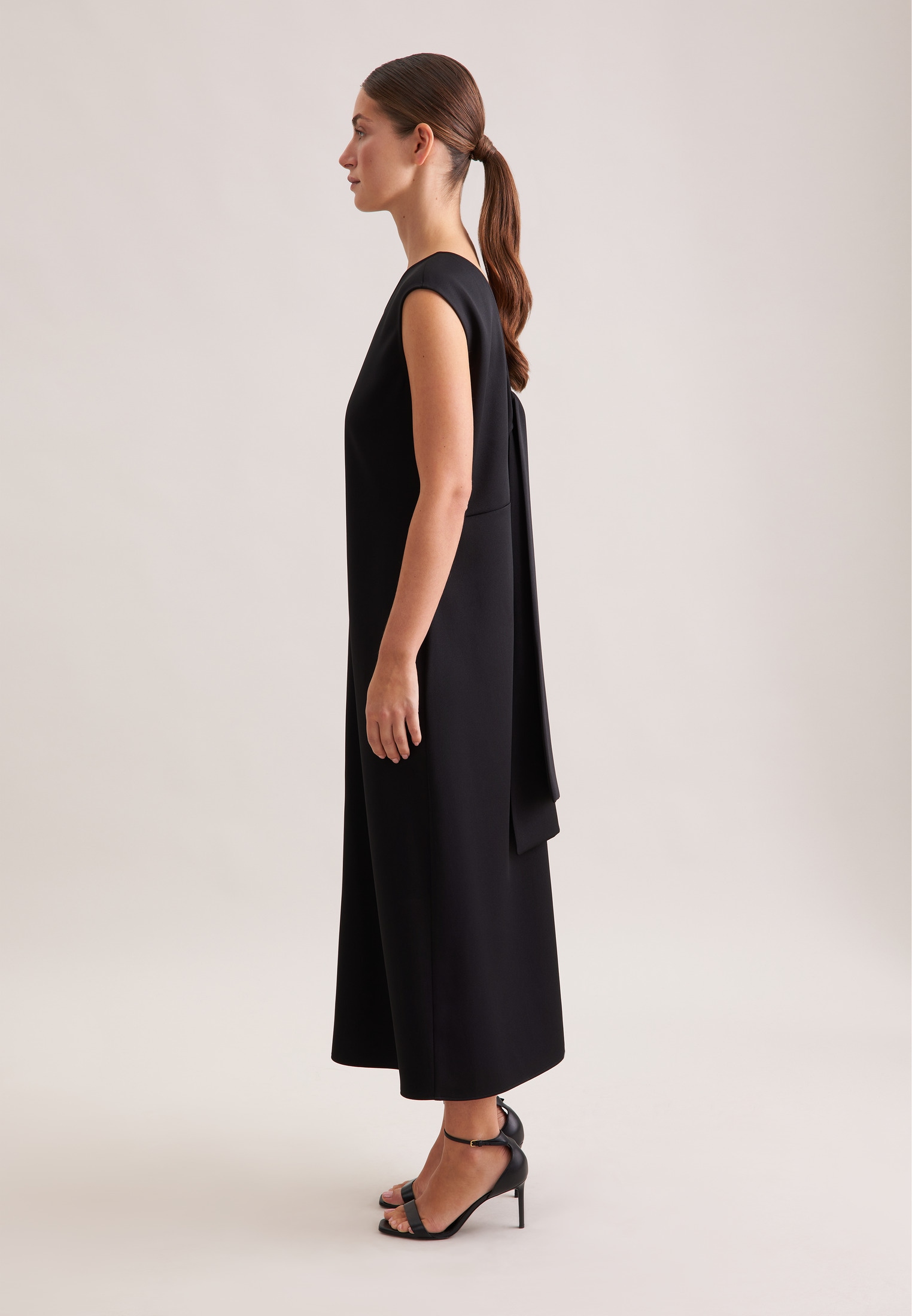 seidensticker Blusenkleid Ohne Arm V-Neck Uni