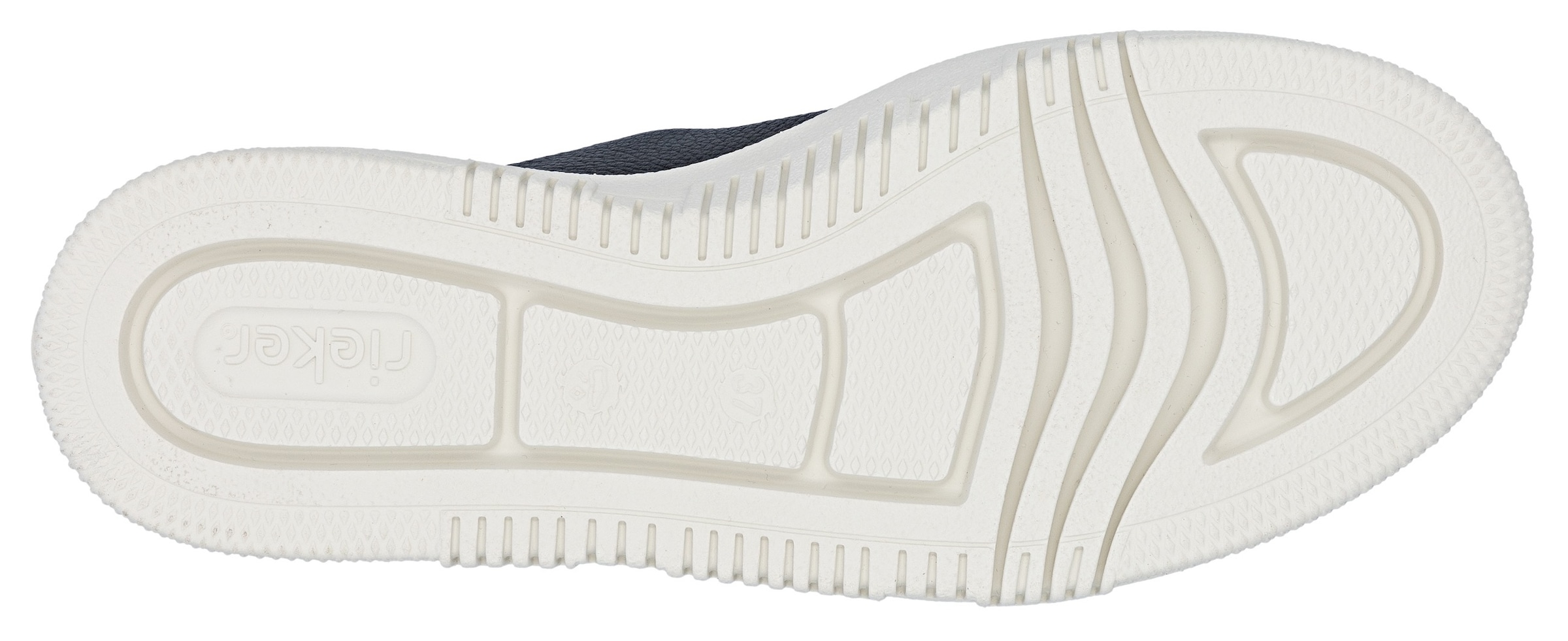 Rieker Plateausneaker  Schnürschuh, Halbschuh, Freizeitschuh mit seitlichem Reissverschluss