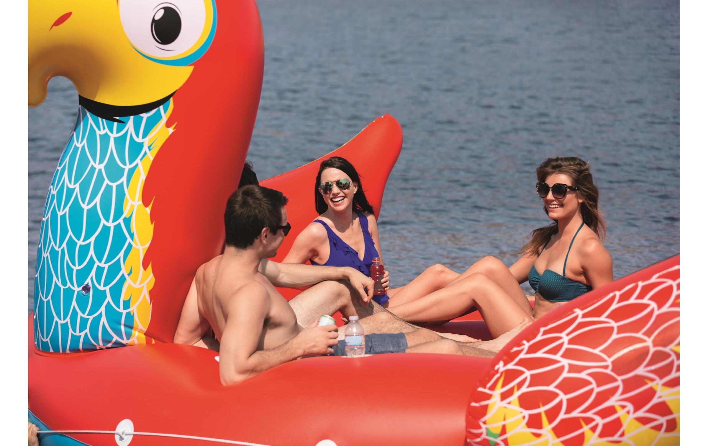 Bestway Schwimmtier »Giant Parrot 500 x 327 cm«