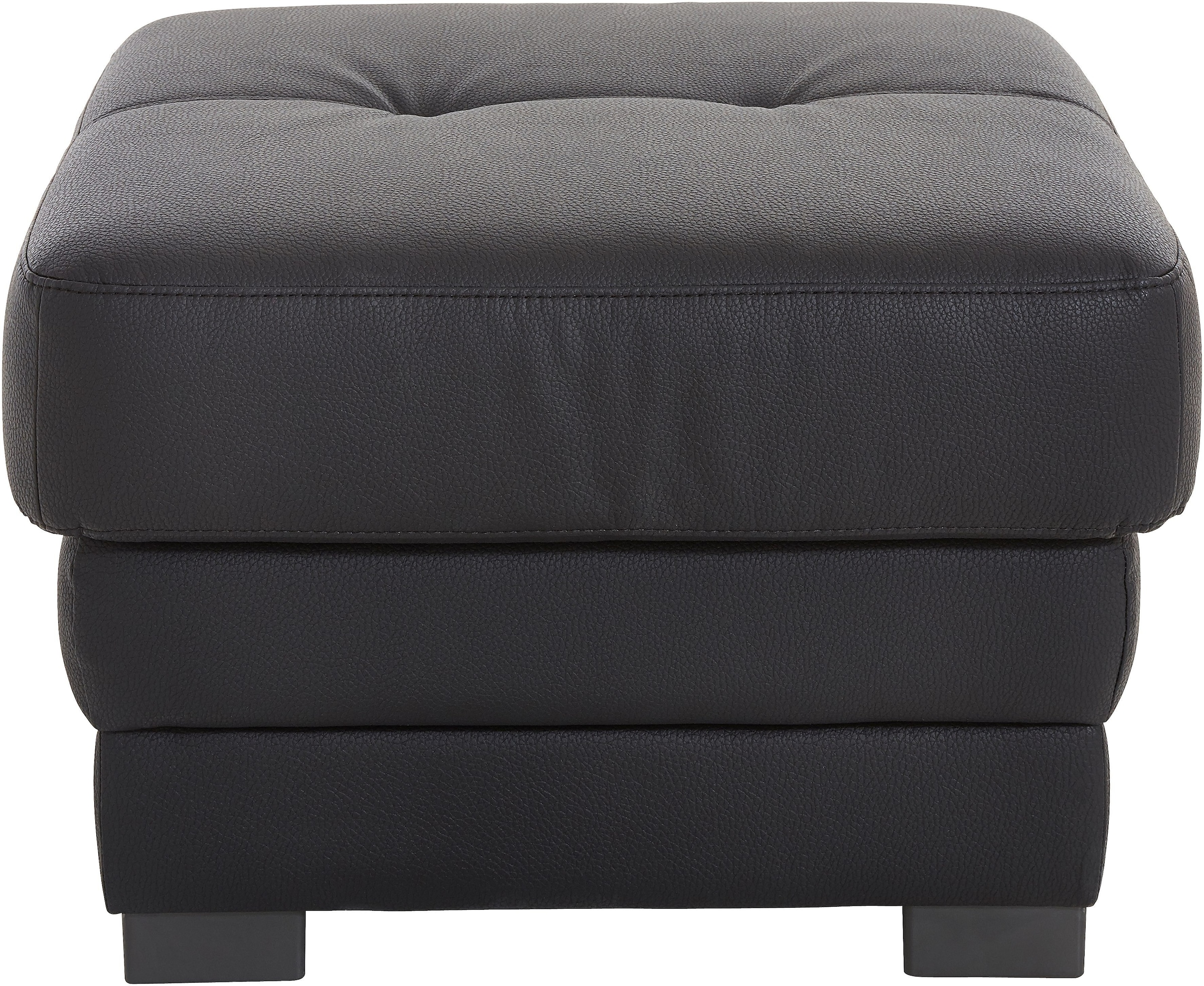 COTTA Polstergarnitur »Royale L-Form«, (Set), Set bestehend aus: Ecksofa & Hocker