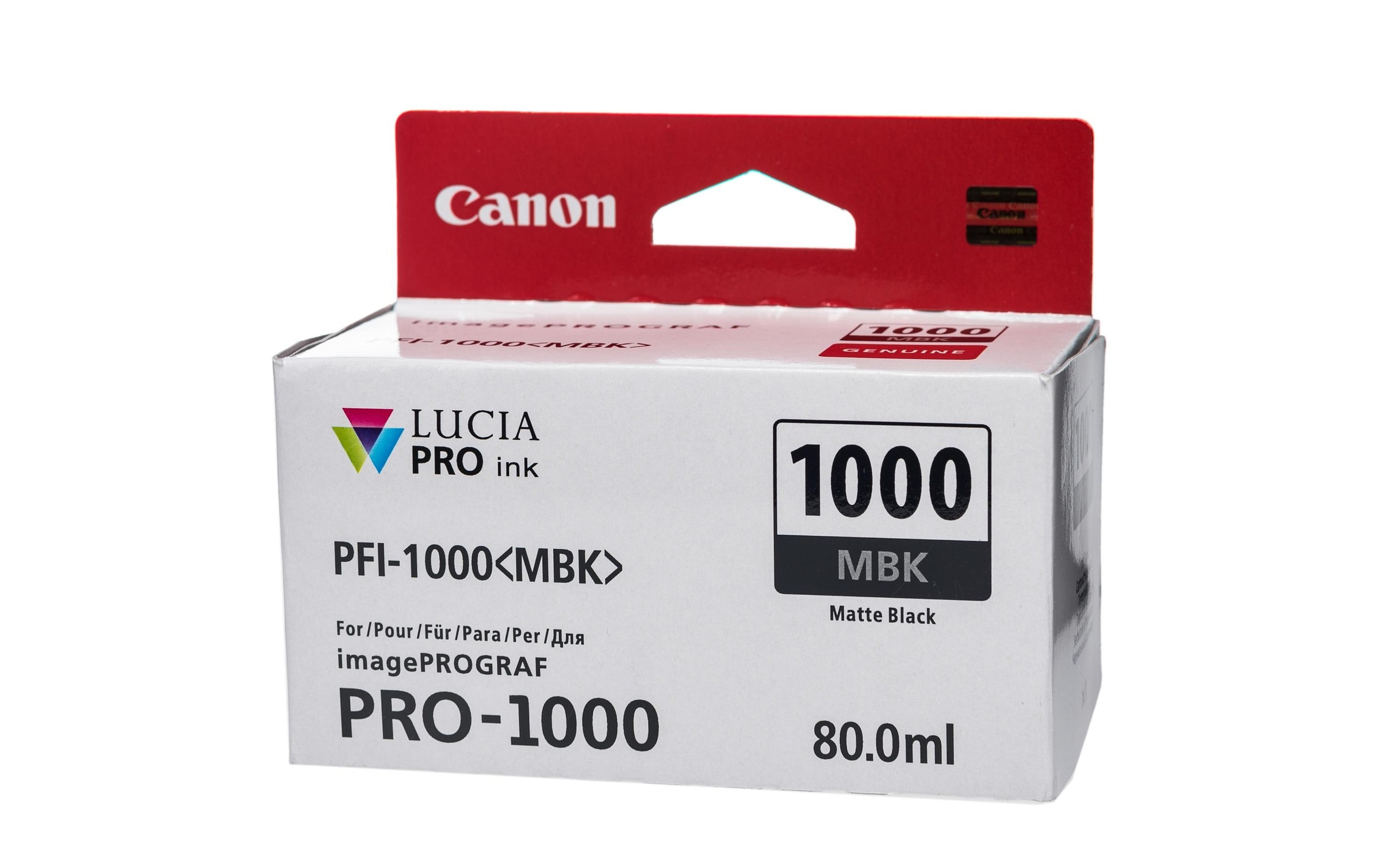 Canon Tintenpatrone »PFI-1000MBK / 0545C001«, (1 St.)