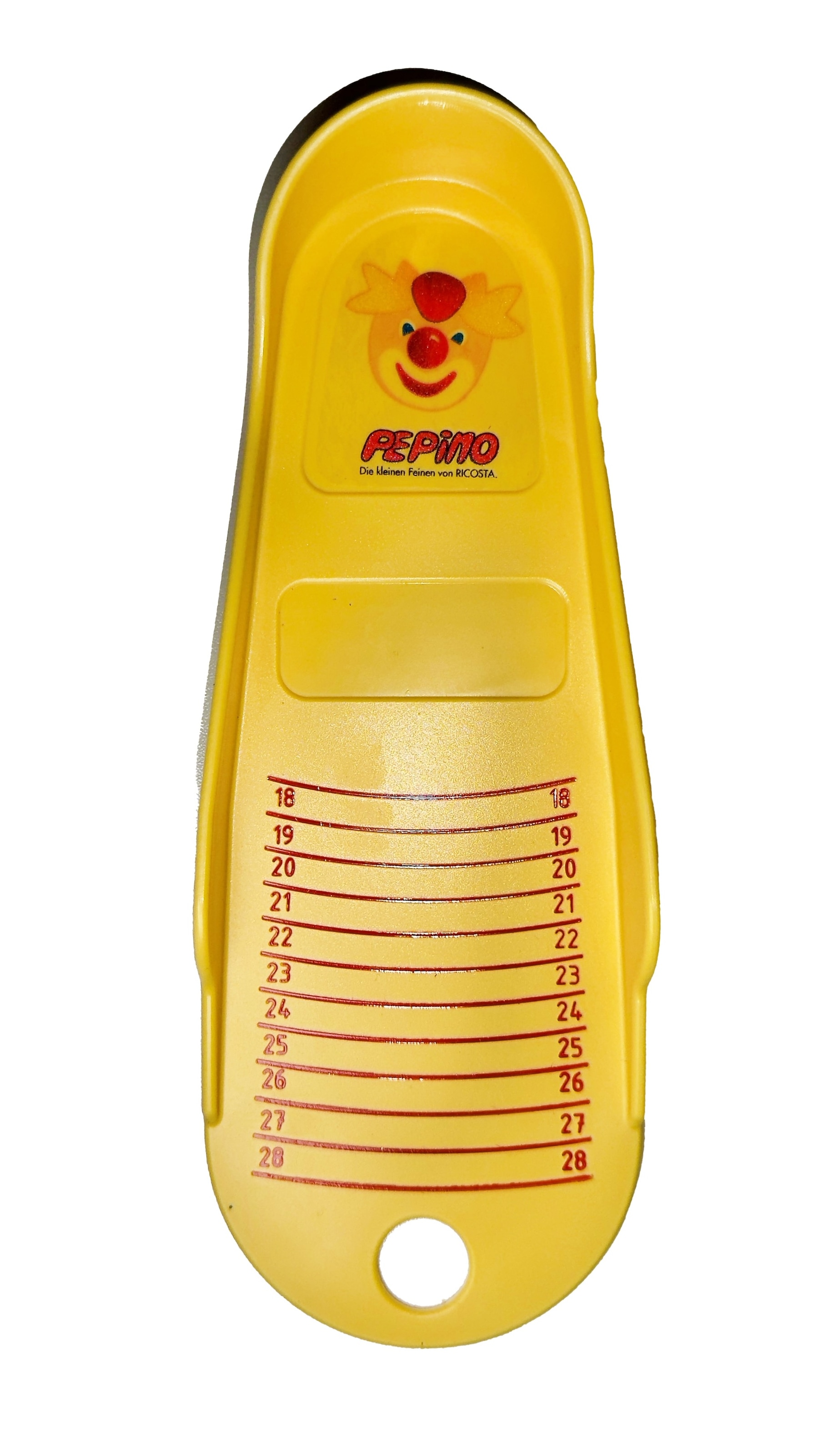 PEPINO by RICOSTA Appareil de mesure du pied »0« coquille de mesure de pied jusqu’à taille 28, gabarit de taille à télécharger