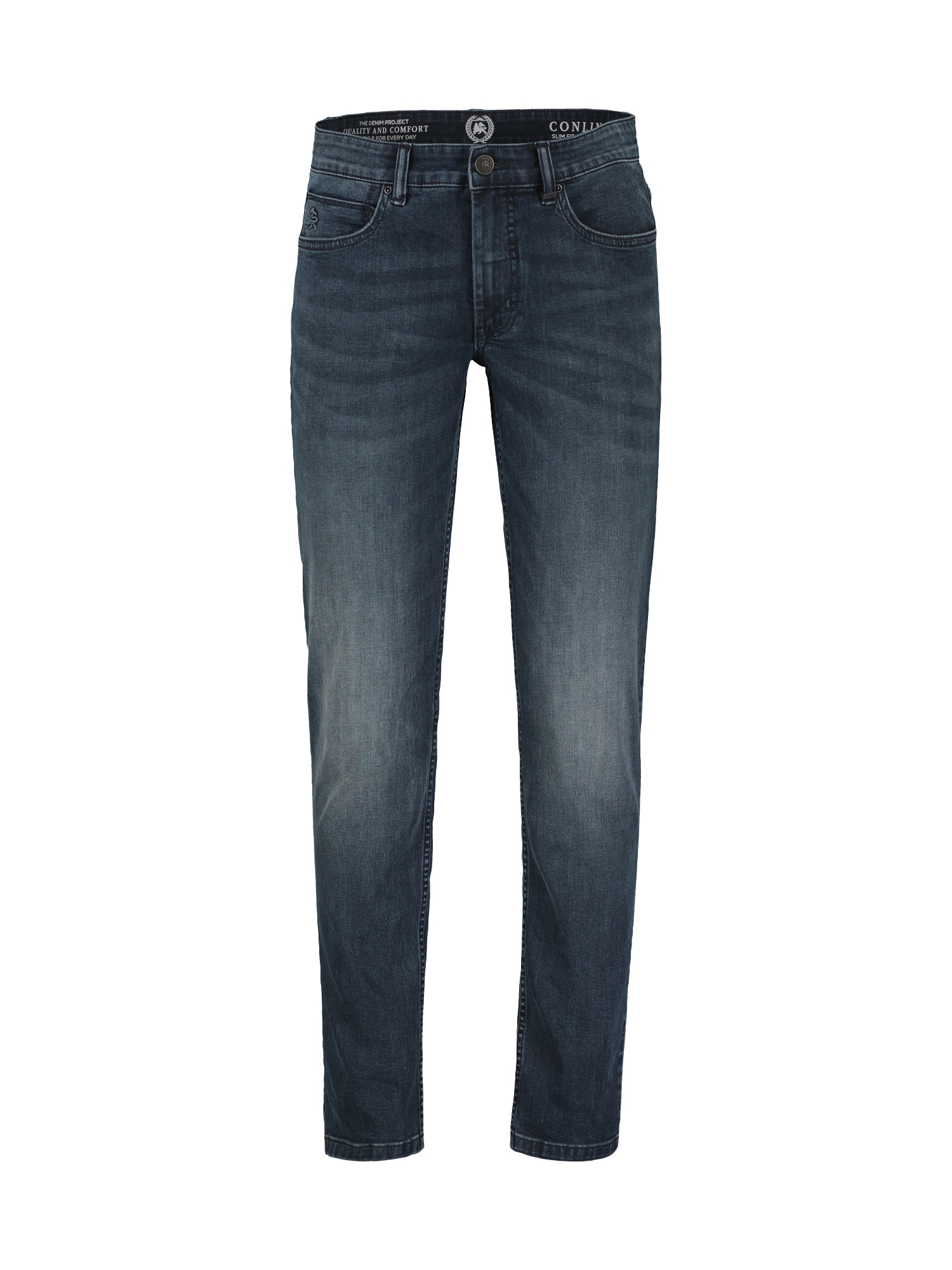 Image of LERROS 5-Pocket-Jeans "CONLIN Herrenjeans, 5-Pocket-Style, SLIM FIT, Comfort-Stretch" Enganliegende Herren-Jeans mit Stretch und 5 Taschen für den Alltag