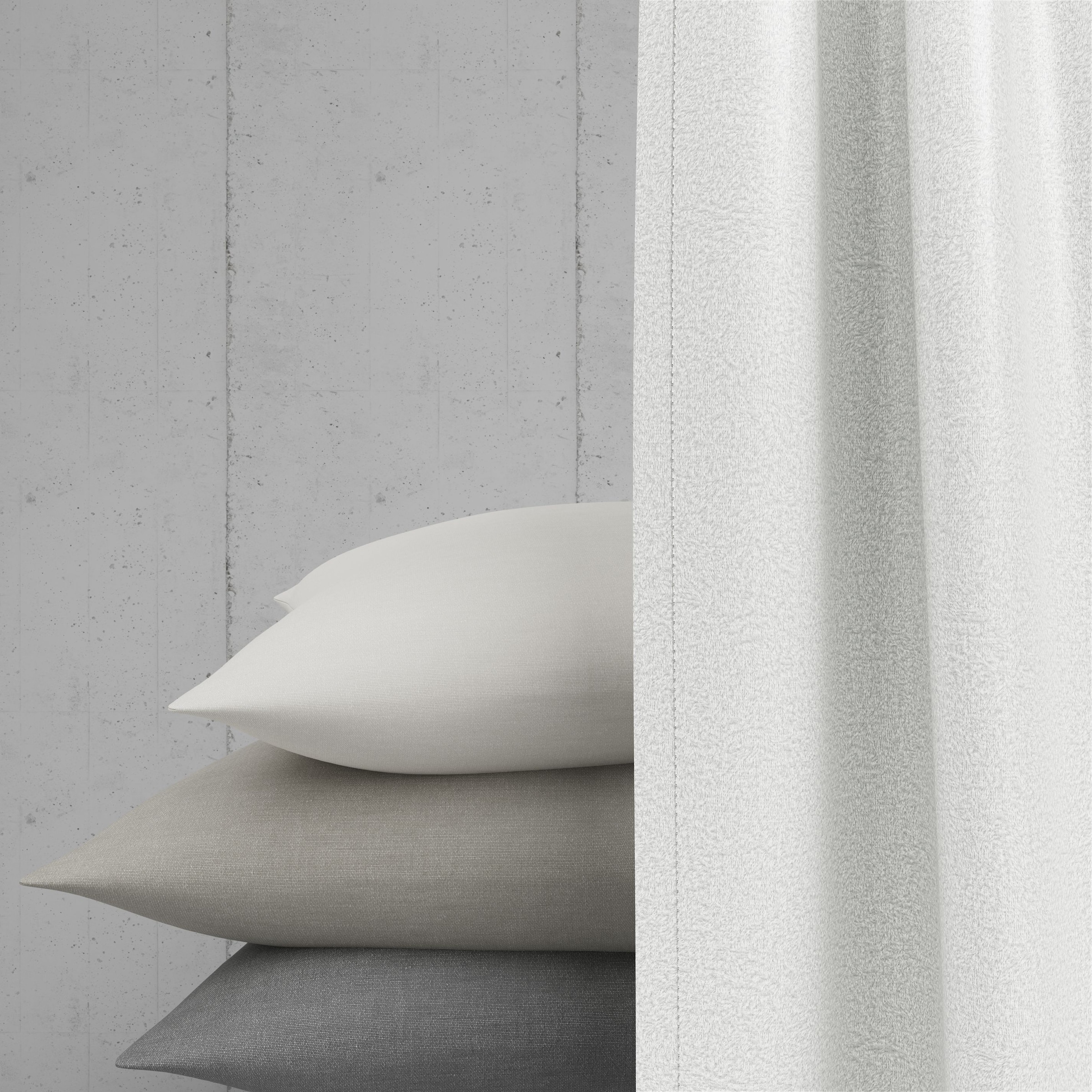 Neutex for you! Rideau »LUXURY« Bande multifonctionnelle 1 cuis tlg. aspect velours avec éclat noble