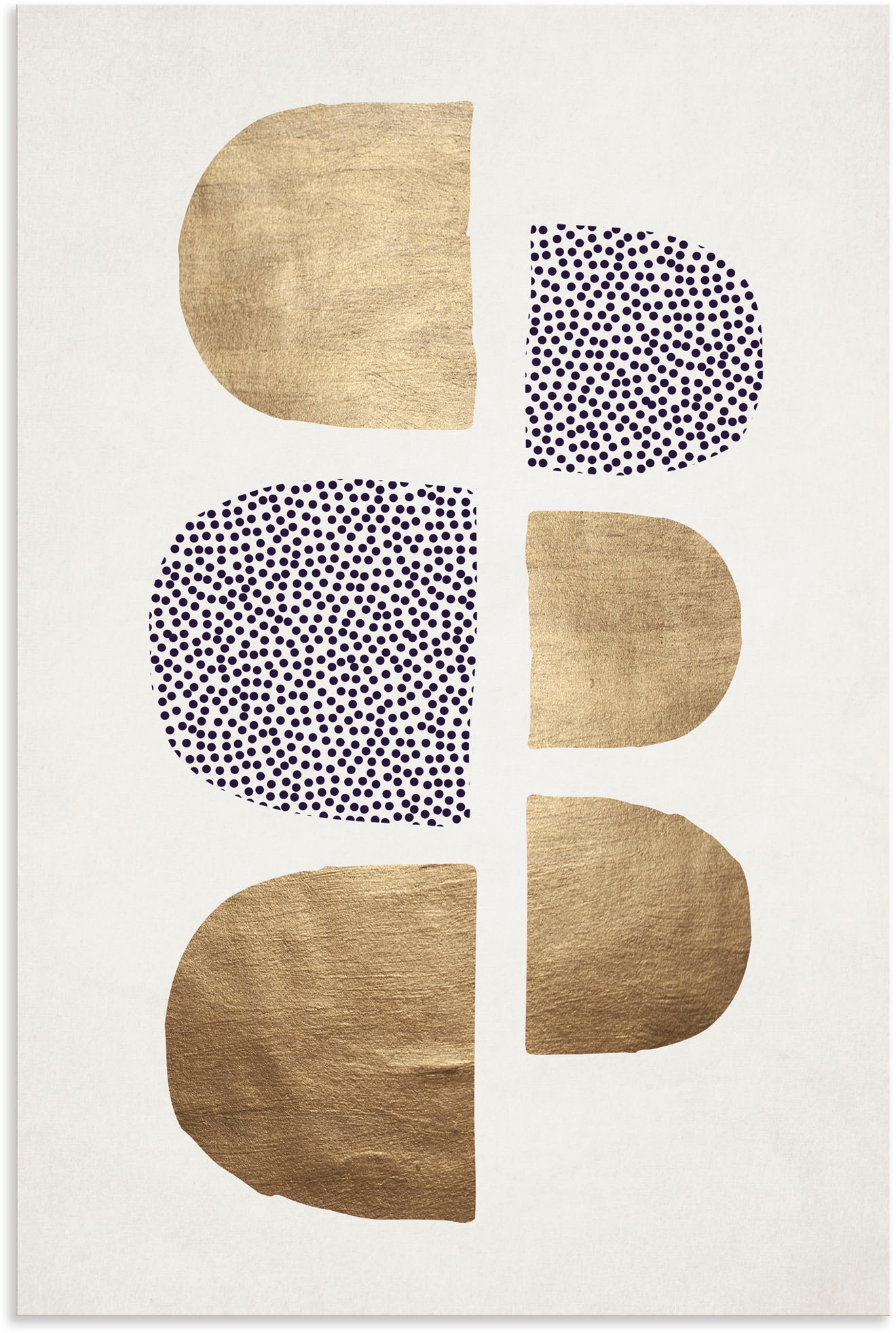 Image of Artland Wandbild »Geometrische Abstracta«, Muster, (1 St.), in vielen Grössen & Produktarten - Alubild / Outdoorbild für den Aussenbereich, Leinwandbild, Poster, Wandaufkleber / Wandtattoo auch für Badezimmer geeignet bei Ackermann Versand Schweiz