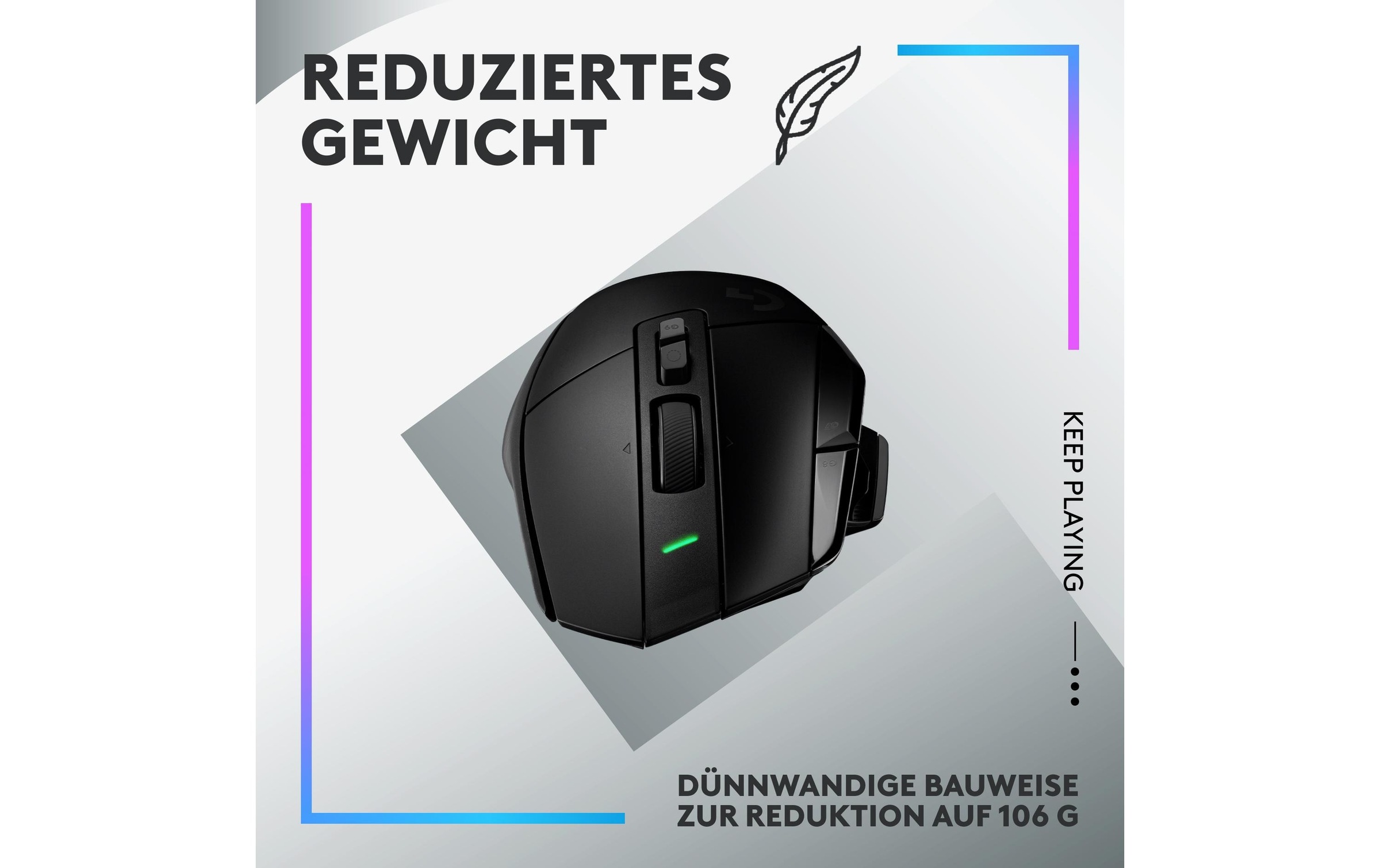 Logitech Gaming-Maus »G502 X Plus black«, kabellos-USB
