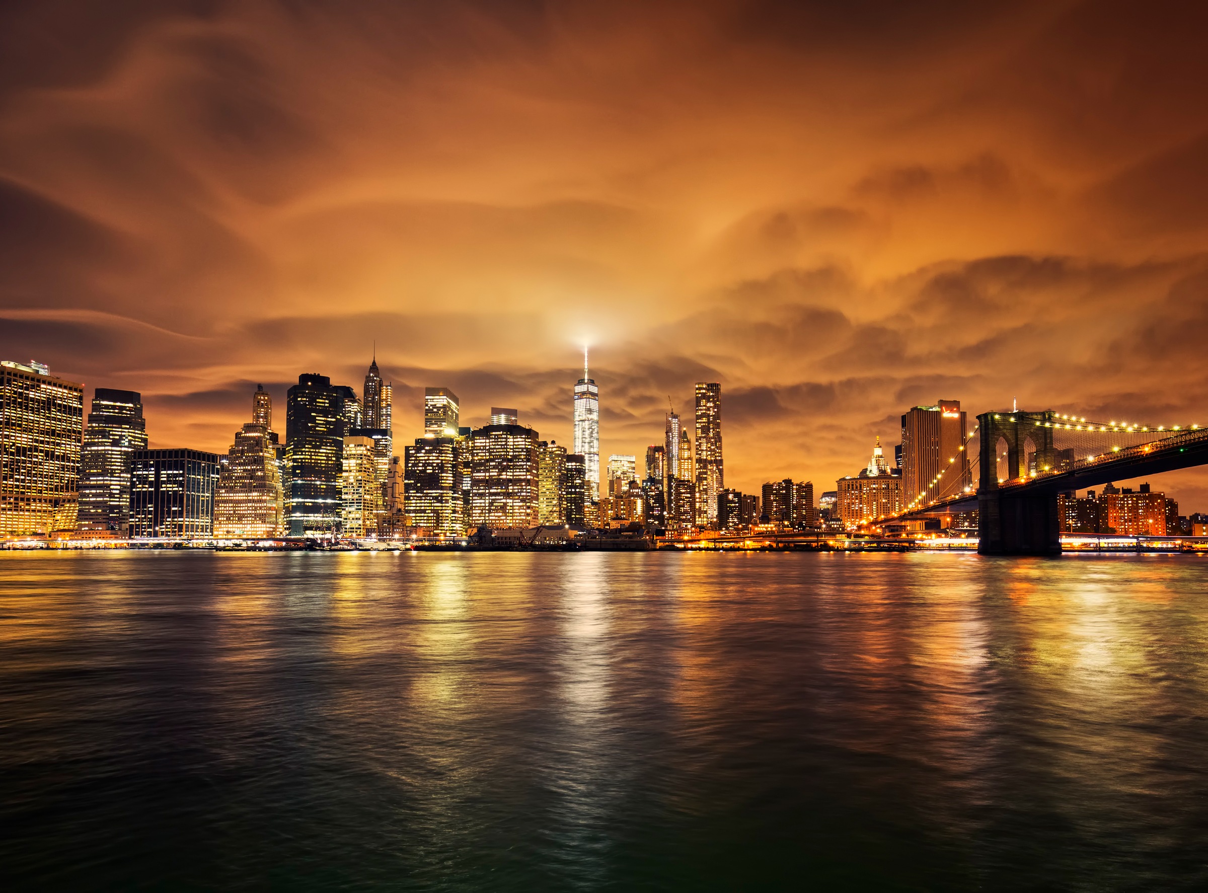 Image of Papermoon Fototapete »Manhattan at Sunset« bei Ackermann Versand Schweiz