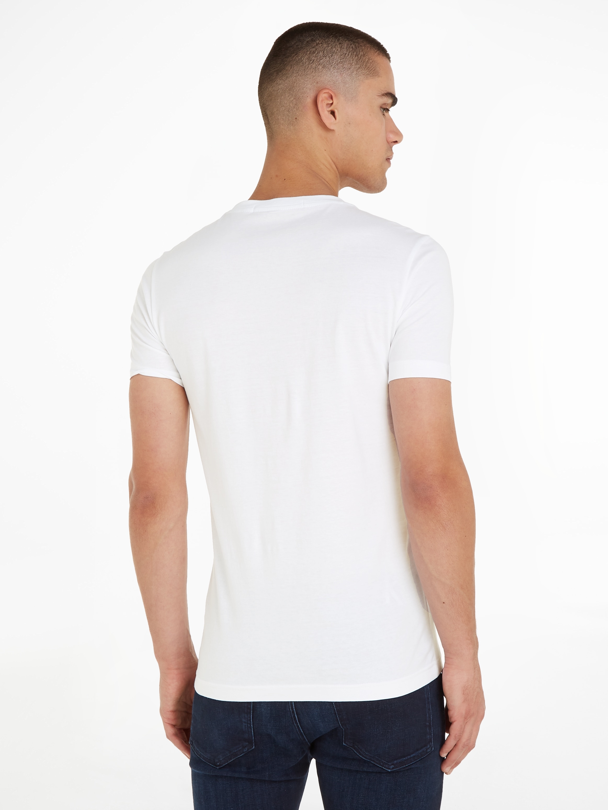 ♕ Calvin Klein T-Shirt LOGO »CORE INSTITUTIONAL auf TEE« versandkostenfrei Jeans SLIM