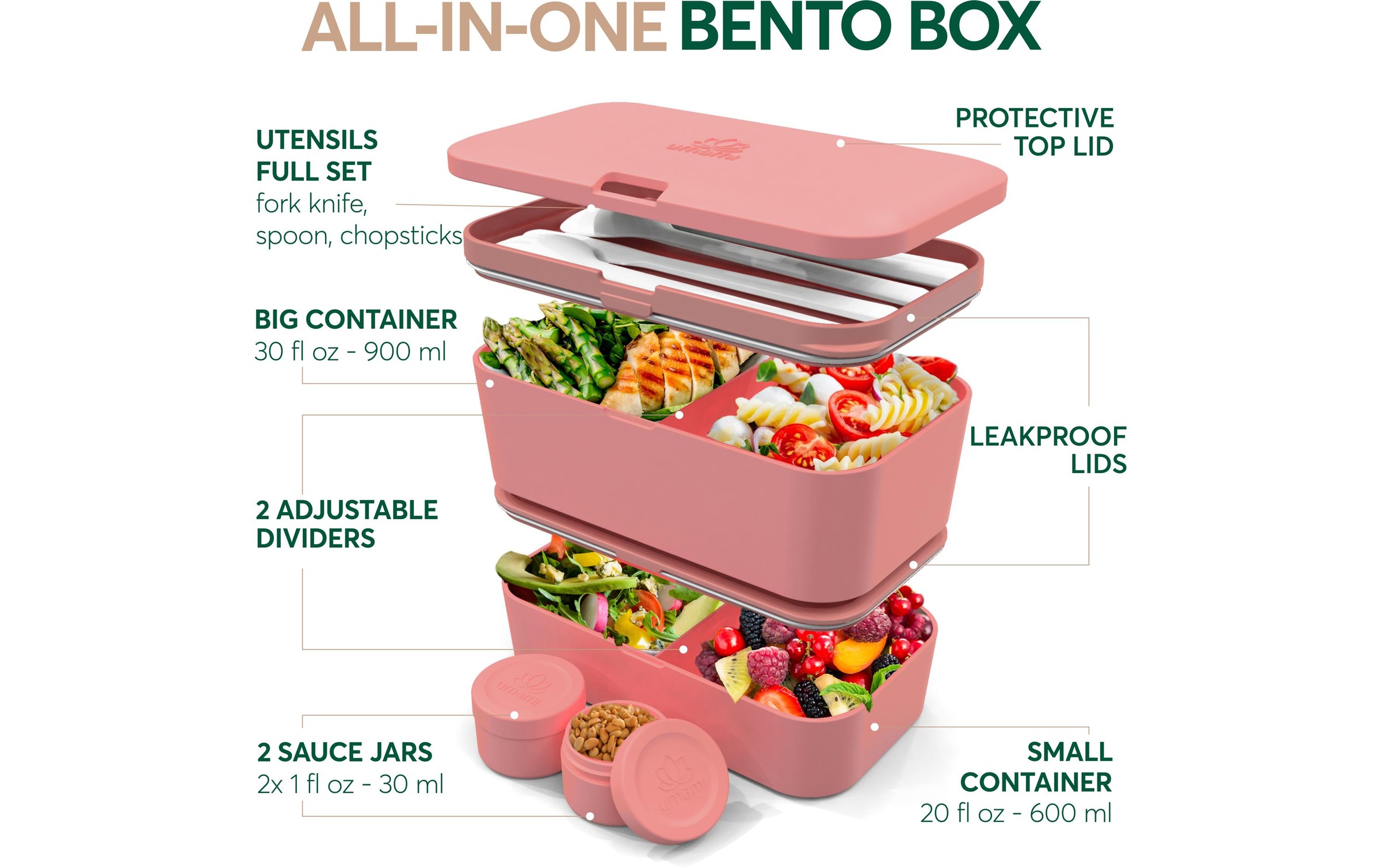   Lunchbox »Umami Nestable« 1 Stk. tlg.