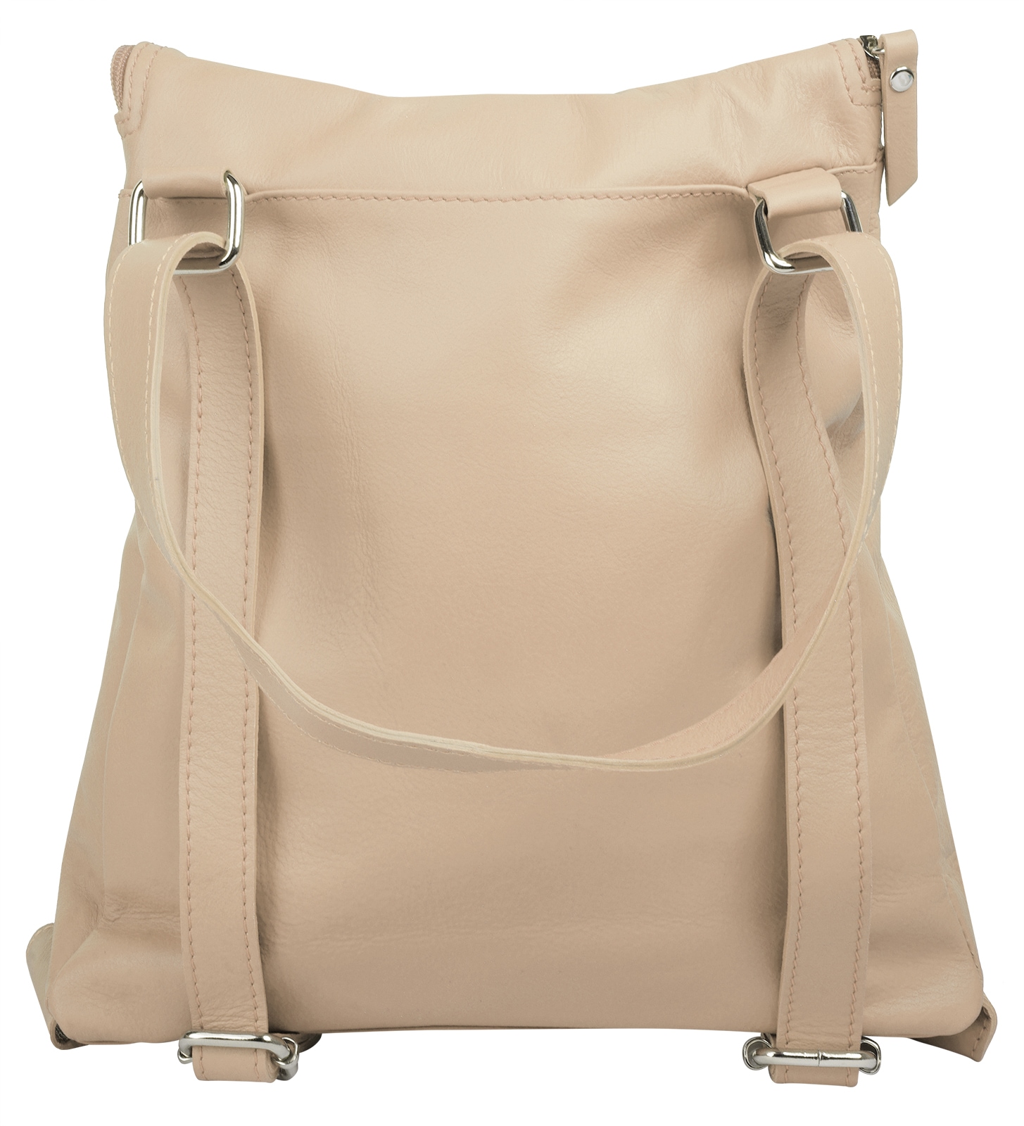 forty° Cityrucksack, echt Leder, Made in Italy