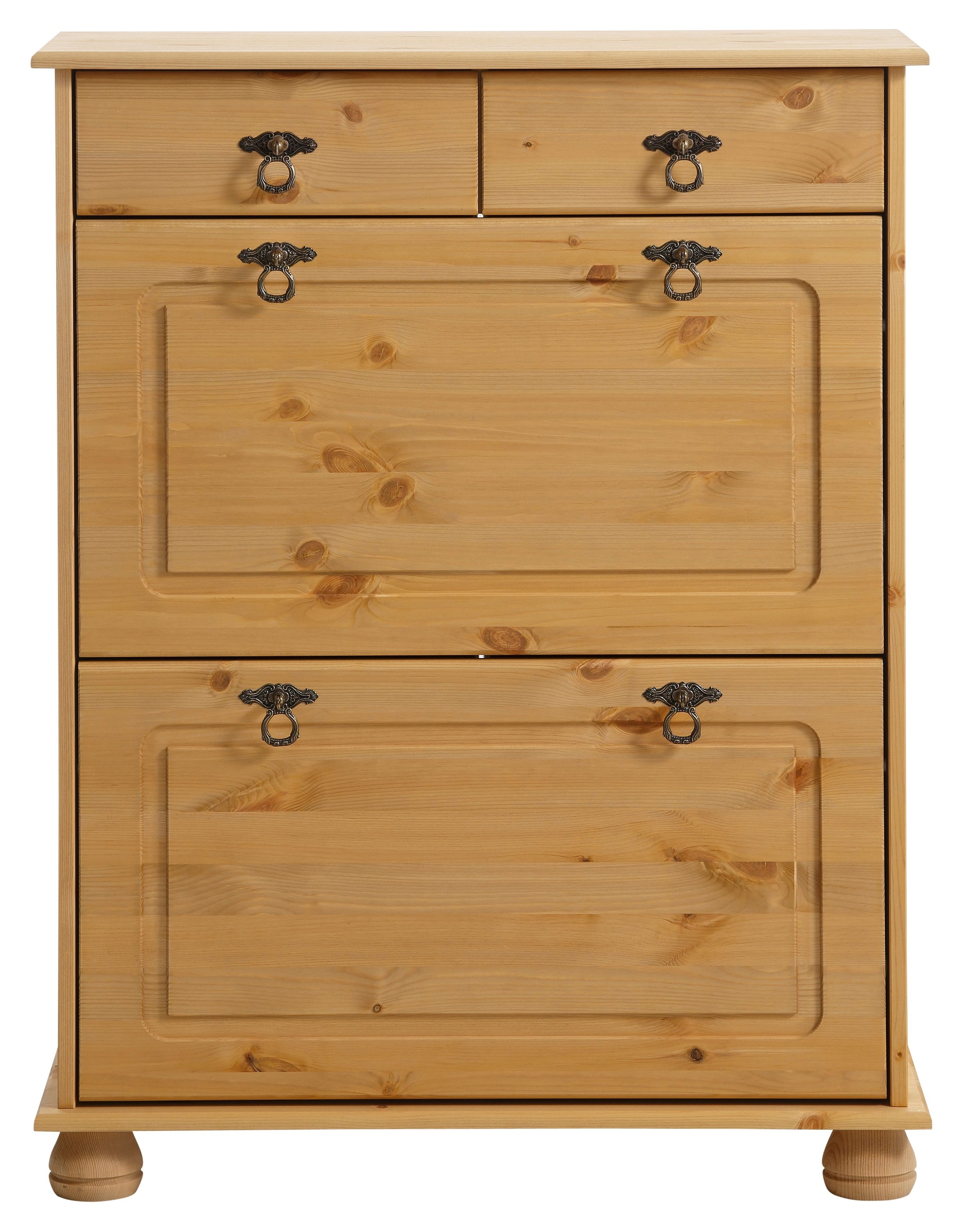 Image of GOODproduct Schuhkommode "Finca" aus massivem Kiefernholz, Höhe 100 cm