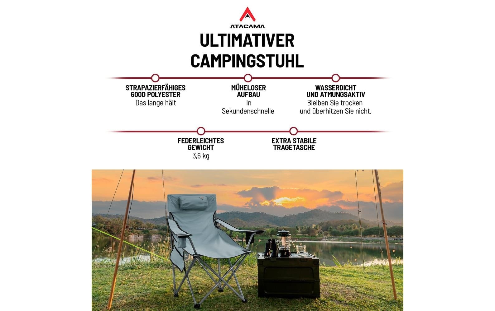   Chaise de camping »Atacama Angelstuhl faltbar« ()