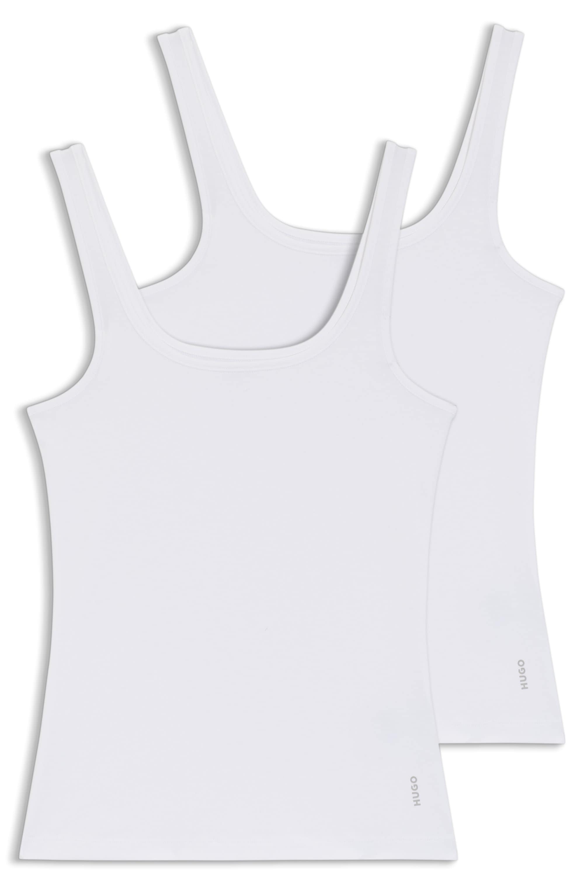 HUGO Underwear Tanktop »TWIN VEST« Packung, 2er-Pack,  mit vertikalem Logoprint