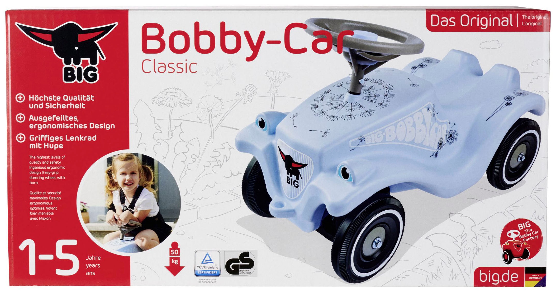 ♕ BIG Kinderfahrzeug-Anhänger »BIG-Bobby-Car NEXT Trailer«, Made in Germany  versandkostenfrei auf