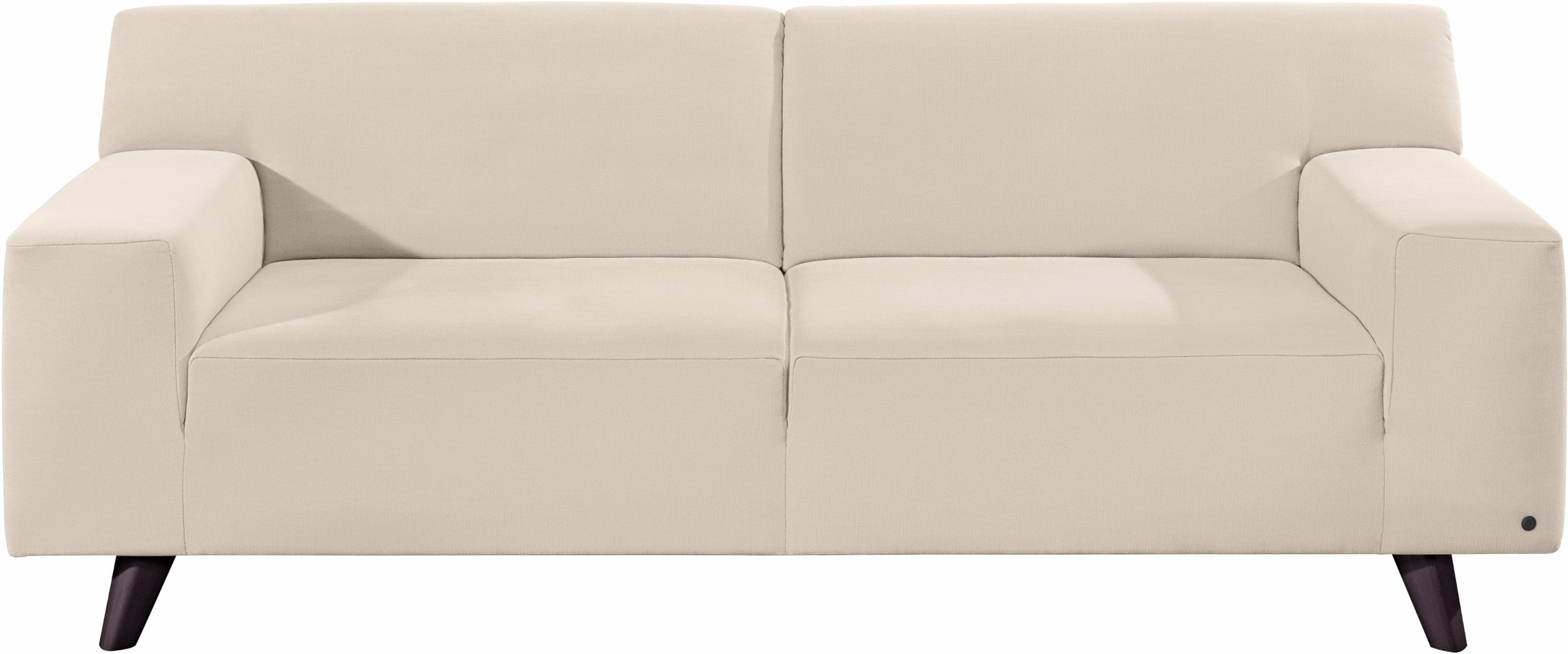 Image of TOM TAILOR 2-Sitzer »NORDIC PURE«, im Retrolook, Füsse wengefarben bei Ackermann Versand Schweiz