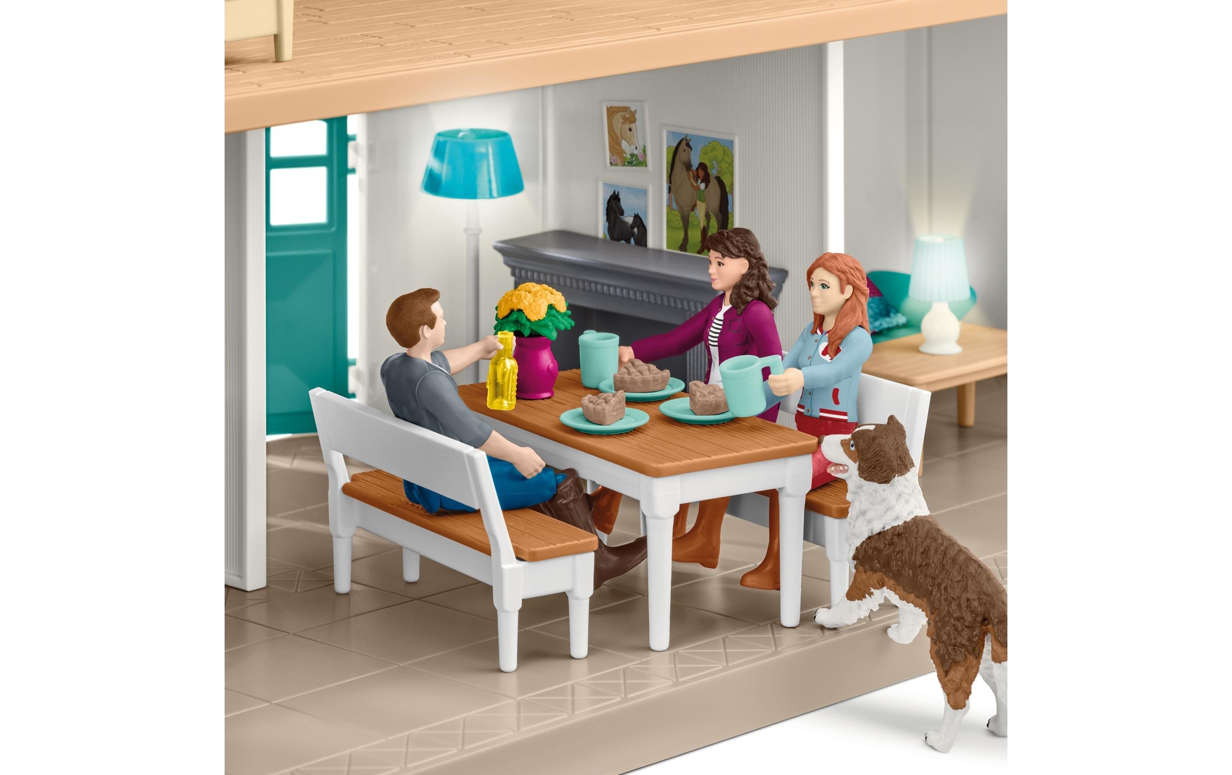 Schleich® Spielfigur »Horse Club Lakeside Pferdehof«