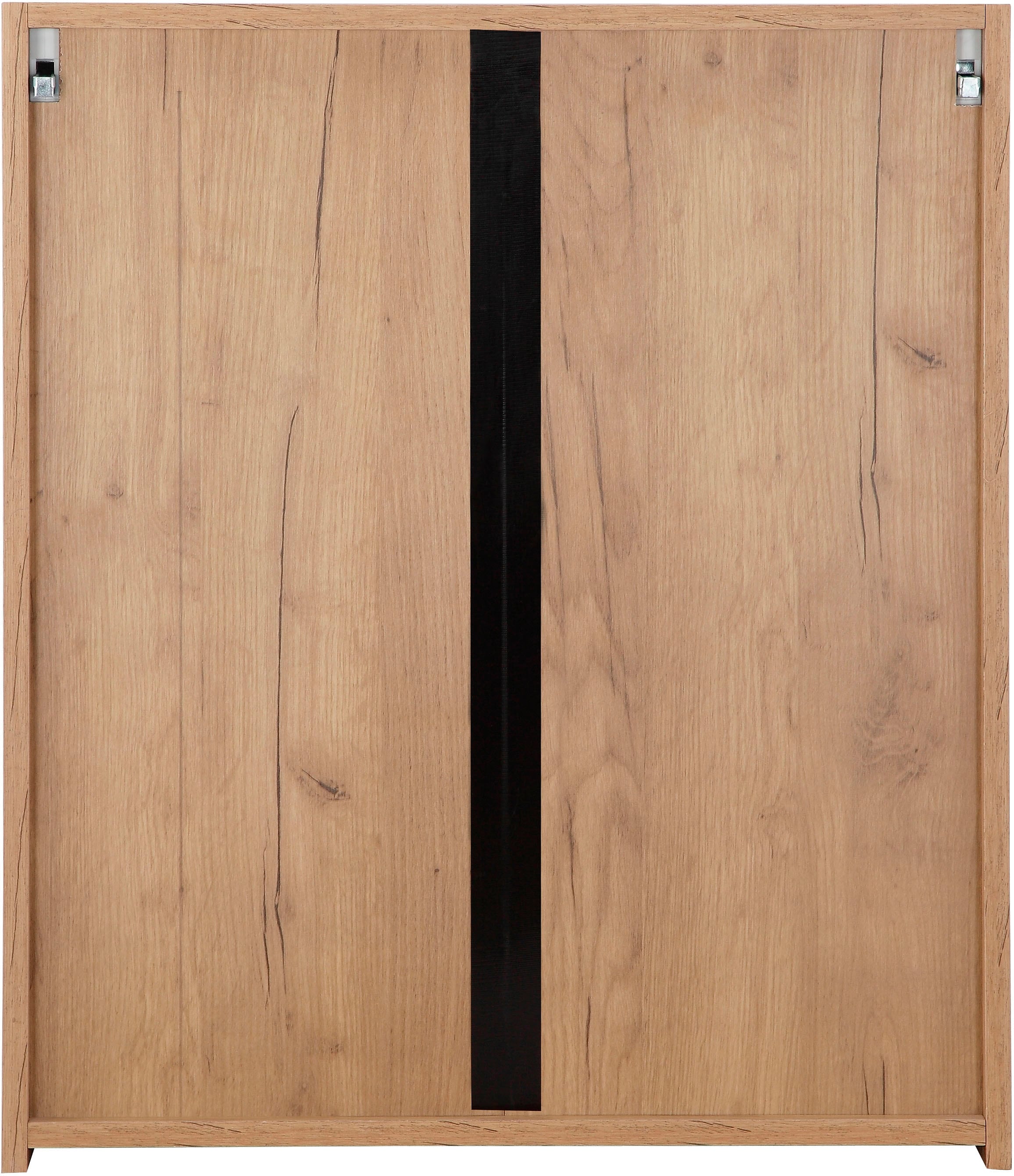 welltime Spiegelschrank »Lund Badschrank Schrank Bad WC Spiegel ohne LED« Badezimmerspiegelschrank Spiegel Badspiegel mit 2 Türen Breite 60cm