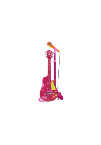 Bontempi Spielzeug-Musikinstrument »Rockgitarre mit Standmikrofon Pink« kaufen