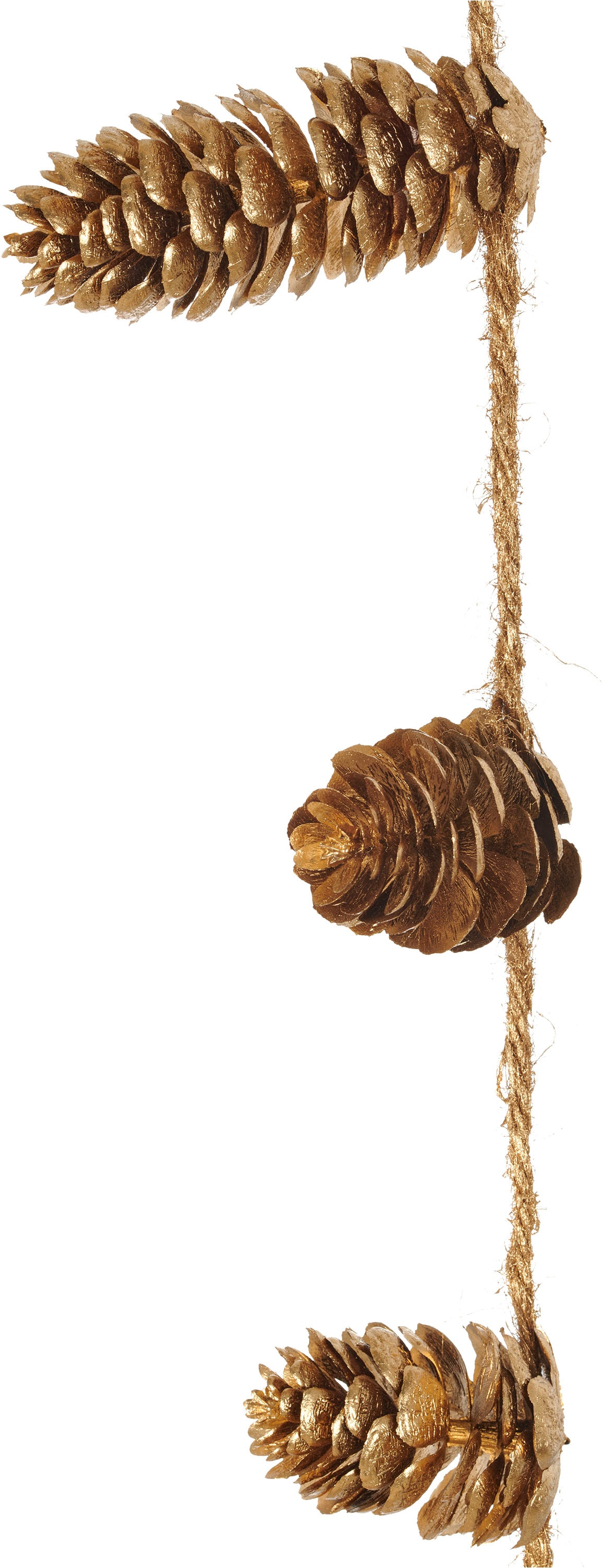 Creativ green Kunstgirlande »Zapfengirlande« in festlicher Farbe