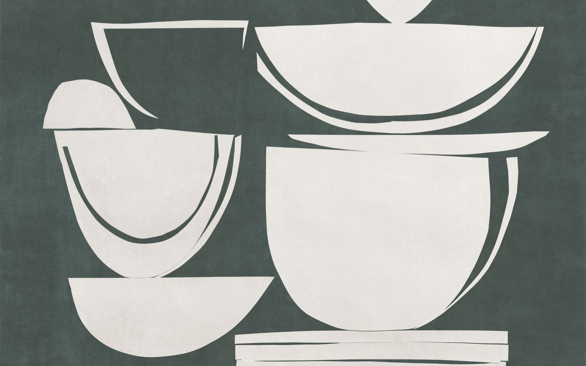 Komar Fototapete »Vlies Fototapete - Pottery - Grösse 400 x 250 cm« Motiv | bedruckt glatt