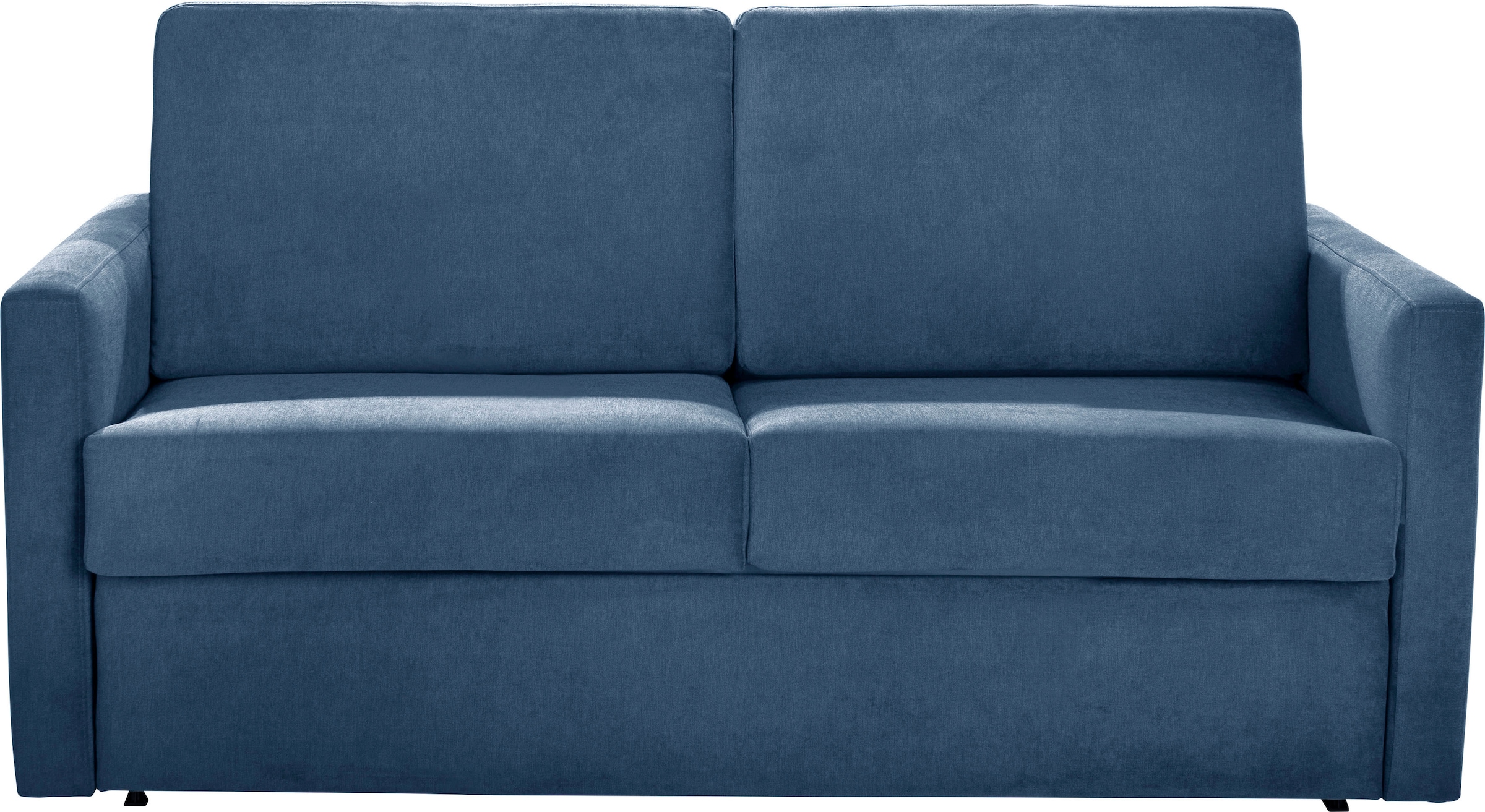 Places of Style Schlafsofa »Goldfarbenpoint 162 cm, Dauerschläfer, Liegefläche 120/200cm,«, 2-Sitzer mit Bettfunktion, Bonell-Federkernmatratze