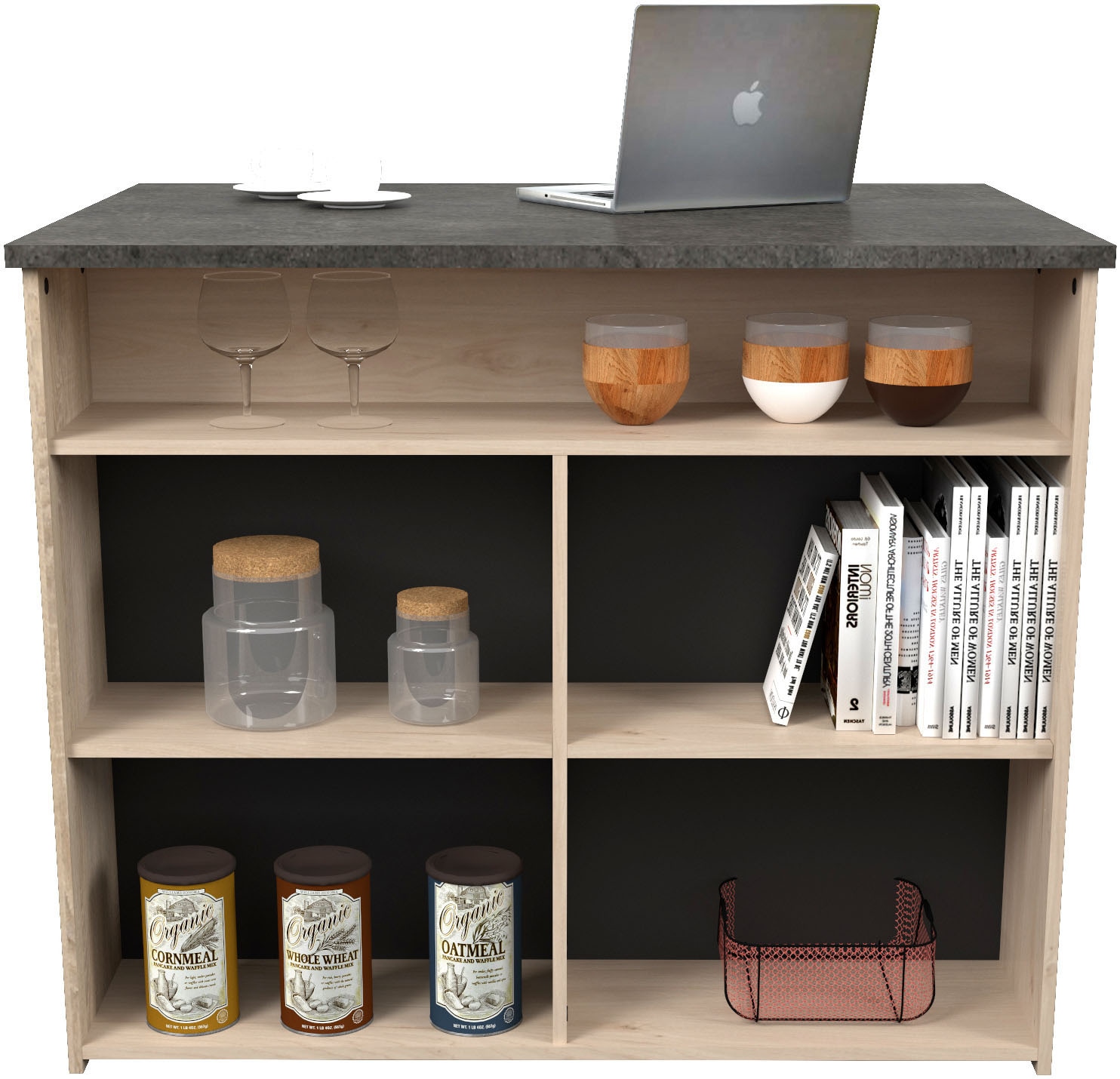 Parisot Schrank-Set »Fumay«, (Set, 2 St.), viel Stauraum, Kabeldurchlass