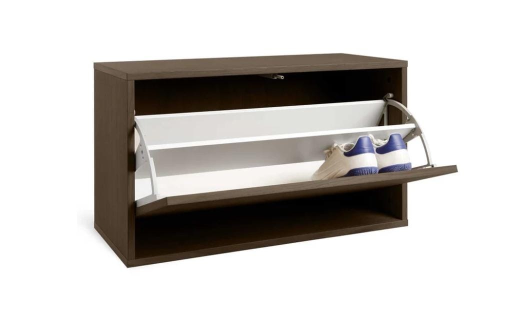 Schuhschrank "ReCollector Shoe Box Dark Oak"