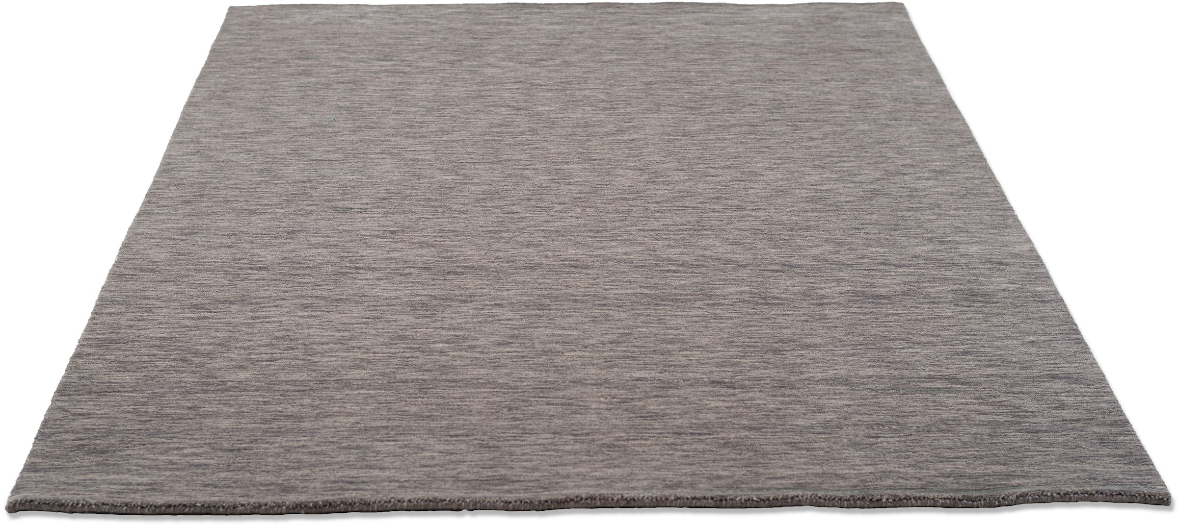 Sansibar Wollteppich »List«, rechteckig, 13 mm Höhe, Kurzflor, Handweb Teppich, meliert, reine Wolle, handgewebt