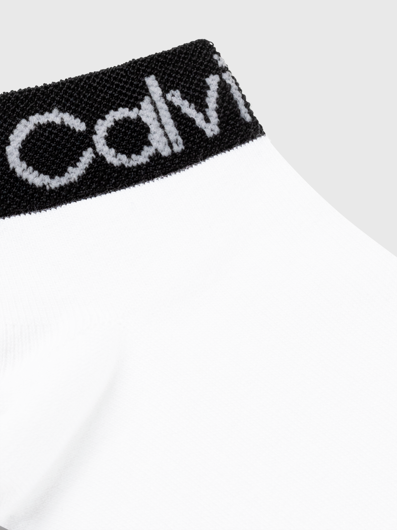 Calvin Klein Jeans Kurzsocken »CK WOMEN QUARTER 2P LOGO WELT«, (2 Paar), Coolmax-Garn, Einheitsgrösse passend von 37-41