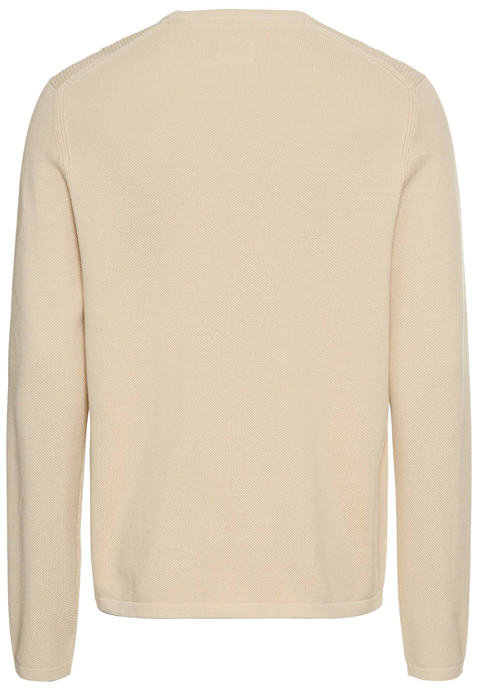 camel active Strickpullover, mit Logo Stickerei
