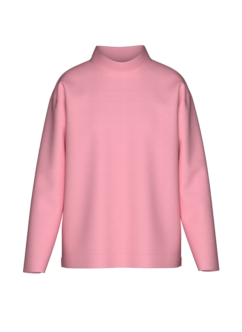 Trigema Sweat-shirt »TRIGEMA Sweatshirt mit Stehkragen«
