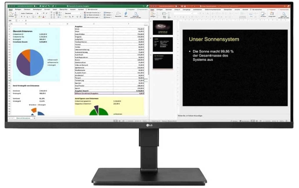 LG LCD-Monitor »34BR65F-B 34 , 2560 x 1080 (HD 21:9)« 86,36 cm/34 ″  2560 x 1080 px HD 5 Reaktionszeit 75 Hz
