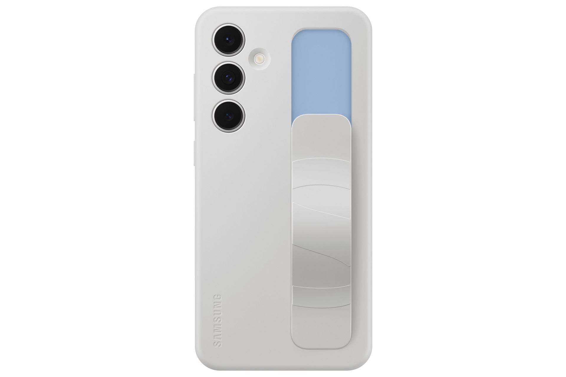 Samsung Handyhülle »Standing Grip Case für Samsung Galaxy S24 FE« Backcover, Schutzhülle, Handyschutzhülle, Case, Schutzcase, stossfest