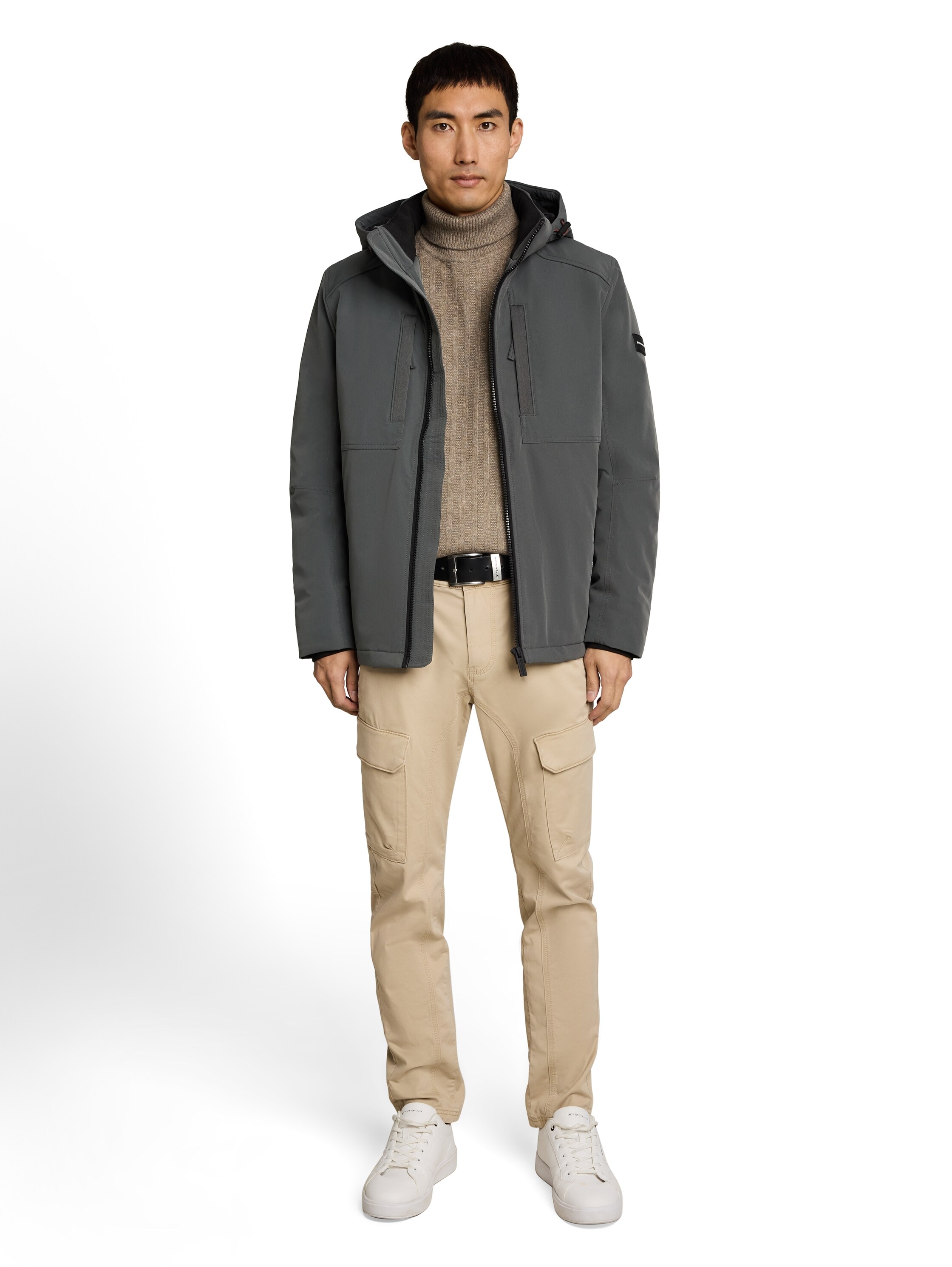 TOM TAILOR Veste softshell avec capuche Veste de transition / polaire et capuche