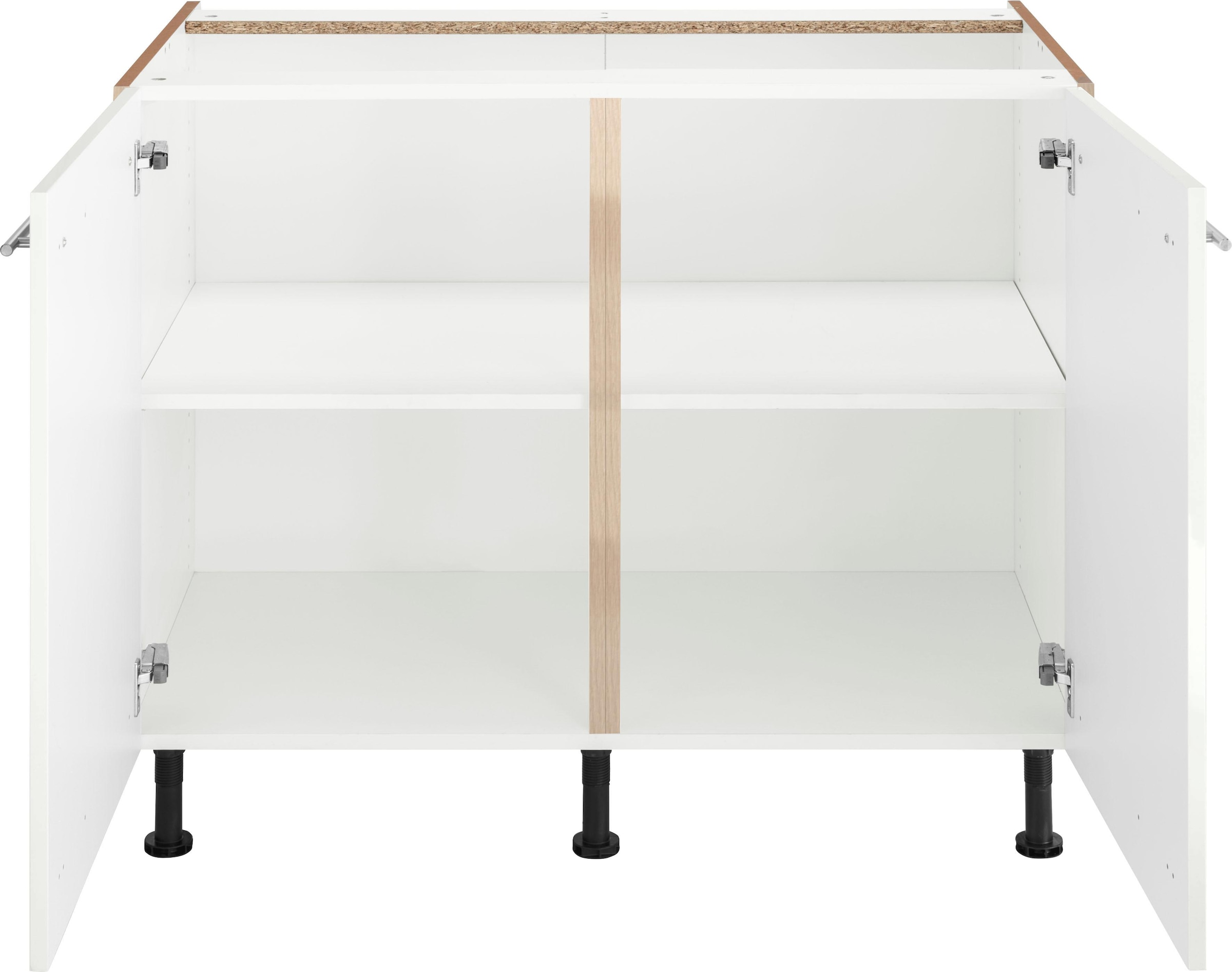 OPTIFIT Unterschrank »Bern«, 100 cm breit, mit 2 Türen, mit höhenverstellbaren Füssen