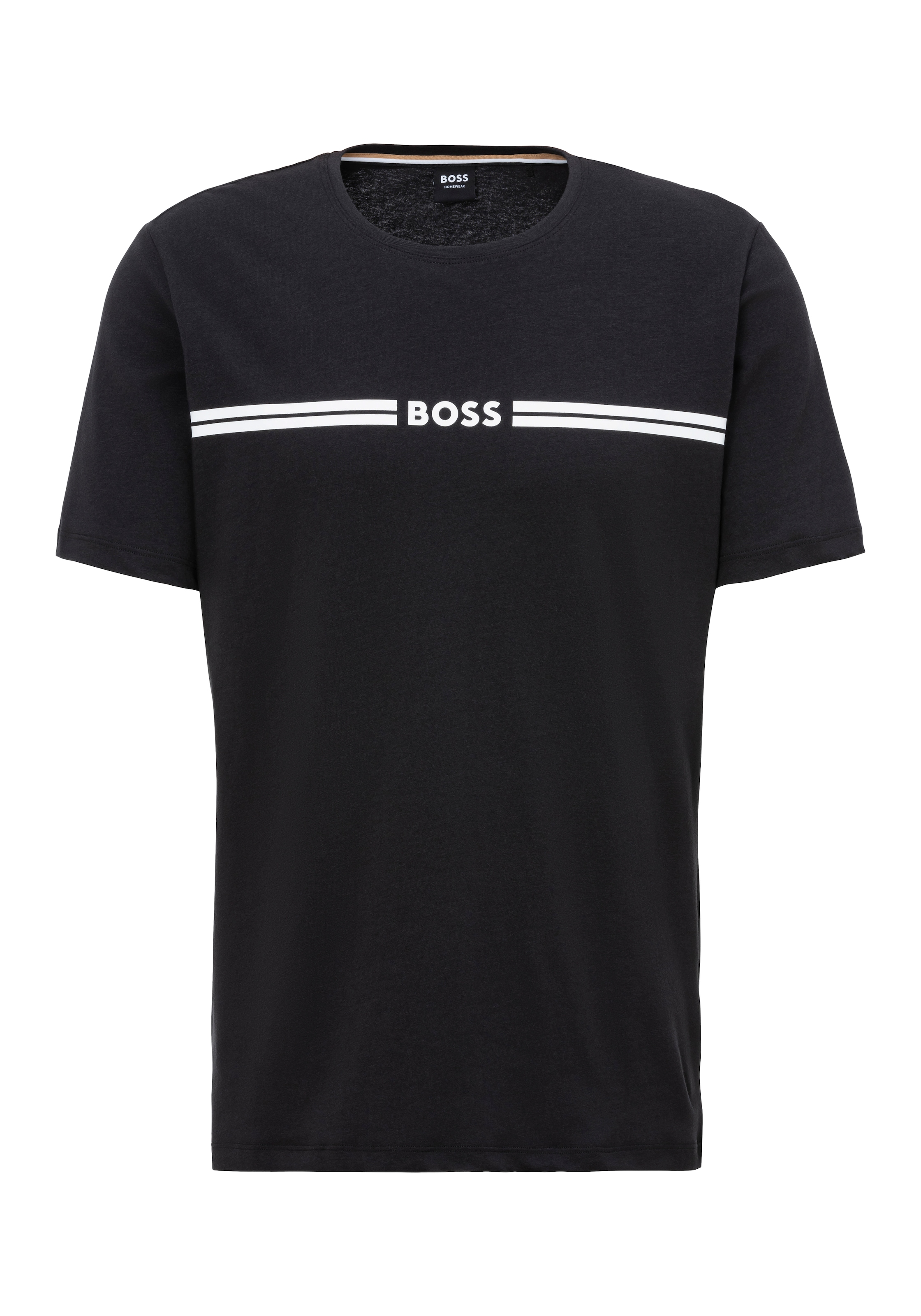 BOSS Pyjamaoberteil, mit Logoschriftzug