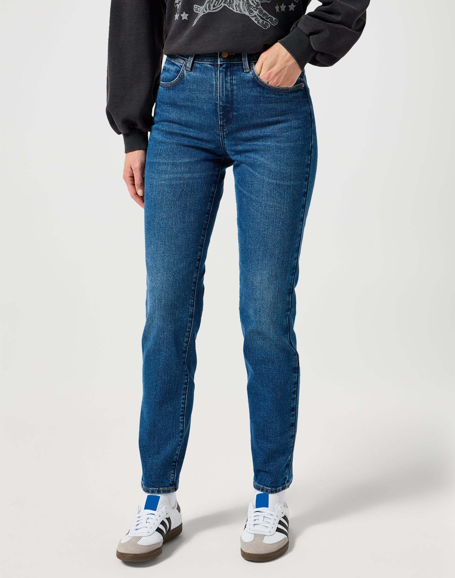 Straight-Jeans »Wrangler Jeans Straight«