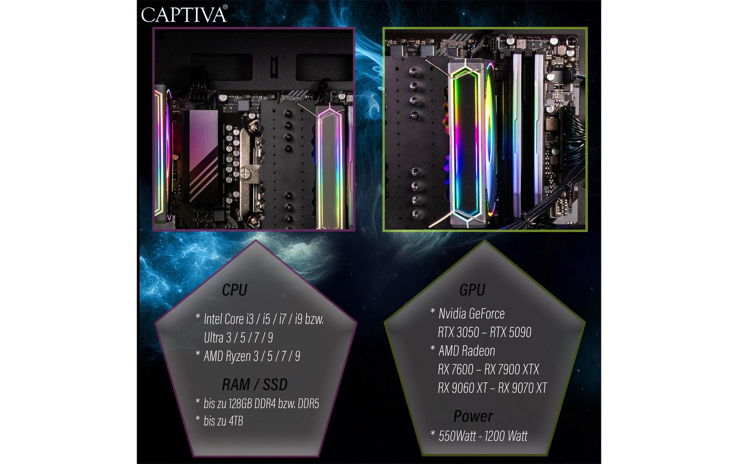 CAPTIVA Gaming-PC »Highend Gaming R10-0289«