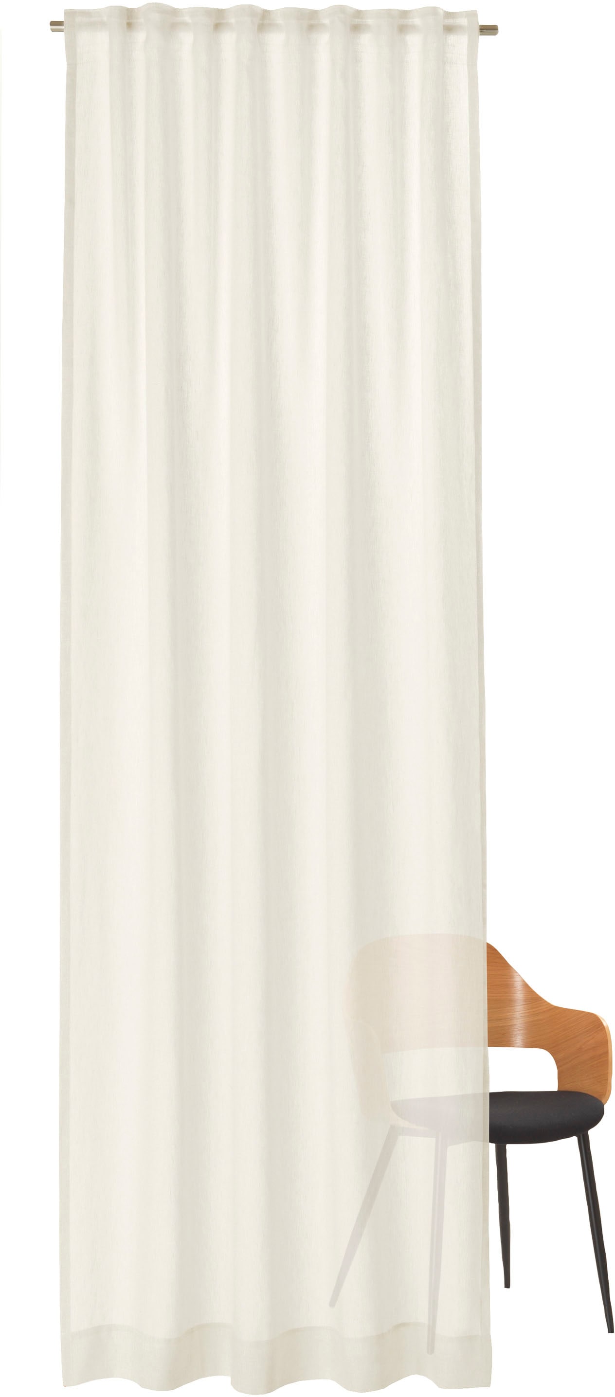 Image of SCHÖNER WOHNEN-Kollektion Vorhang "Breeze" verdeckte Schlaufen 1 Stk. tlg.