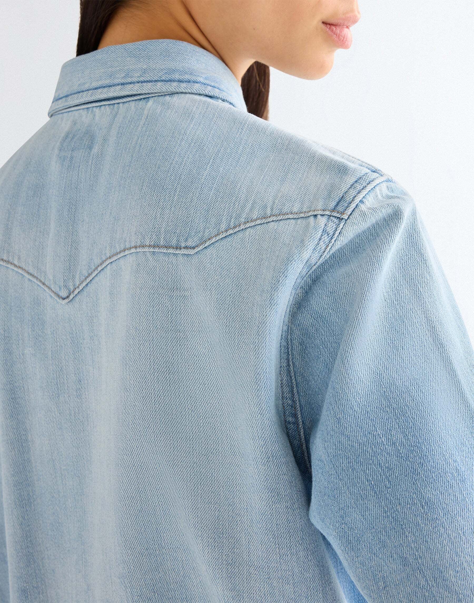 Wrangler Jeansbluse »WRANGLER Jeanshemd Heritage«