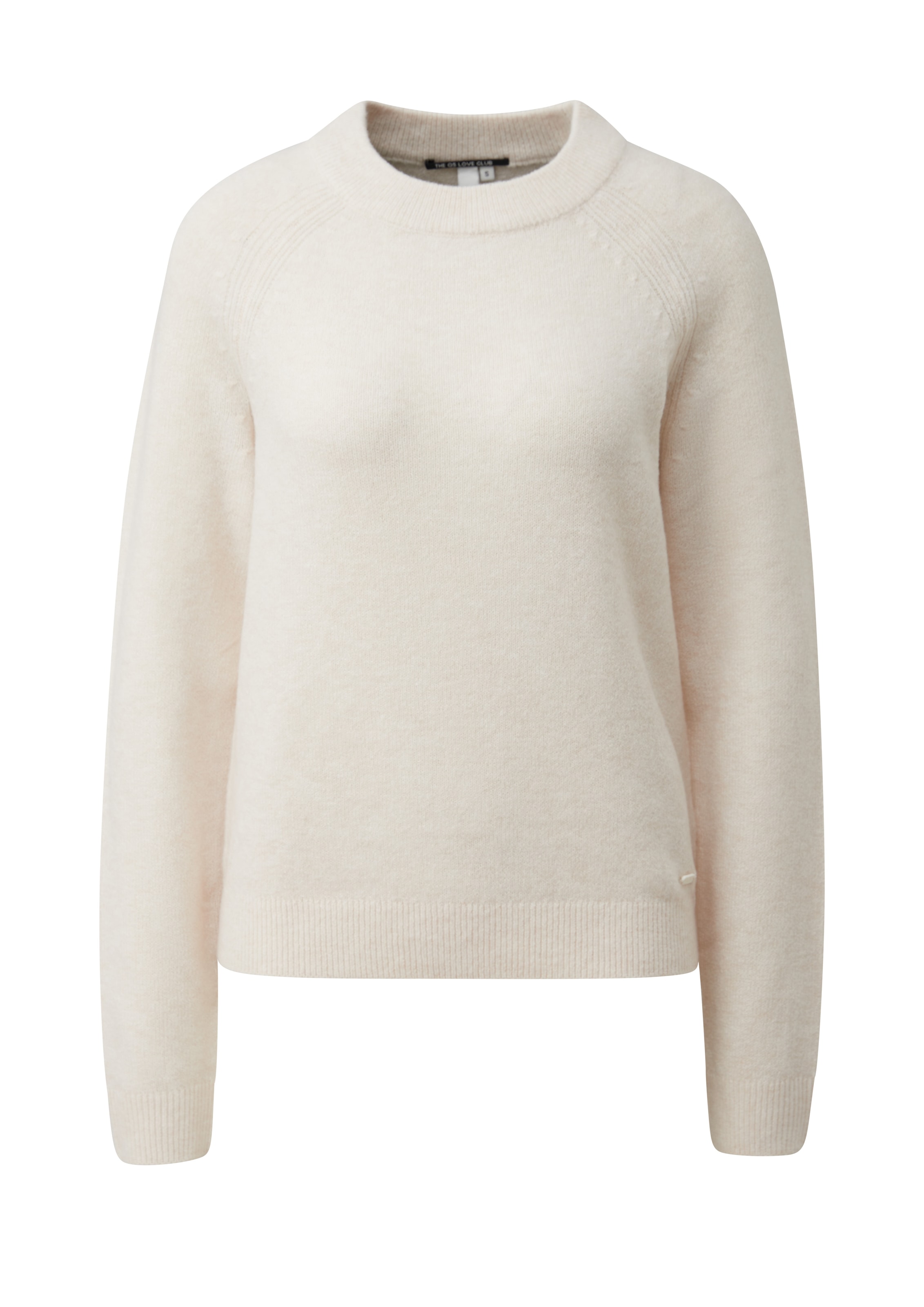QS Strickpullover Winterpullover mit Stretch
